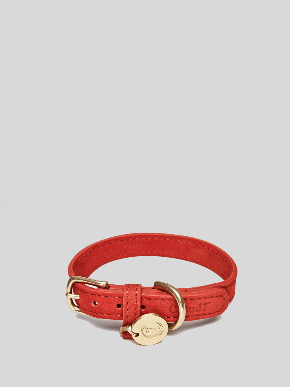 Dog Collar Tiergarten Park - Cherry Red Dog Collar Cloud7