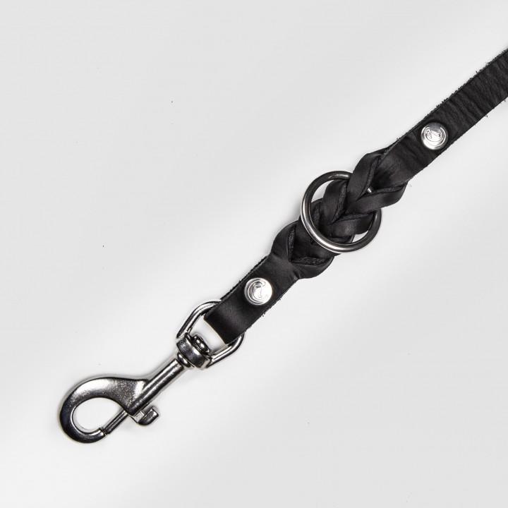 Dog Leash - Riverside Park Black Dog Leash Cloud7
