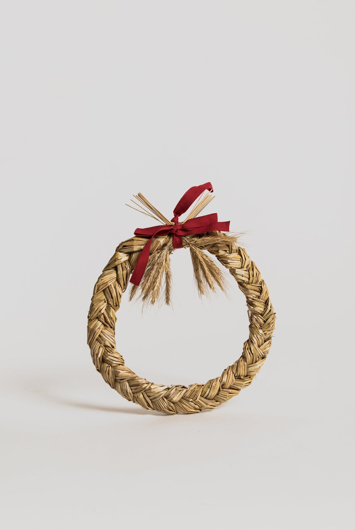 Door Decoration - Straw candle holder Swallings Sweeden