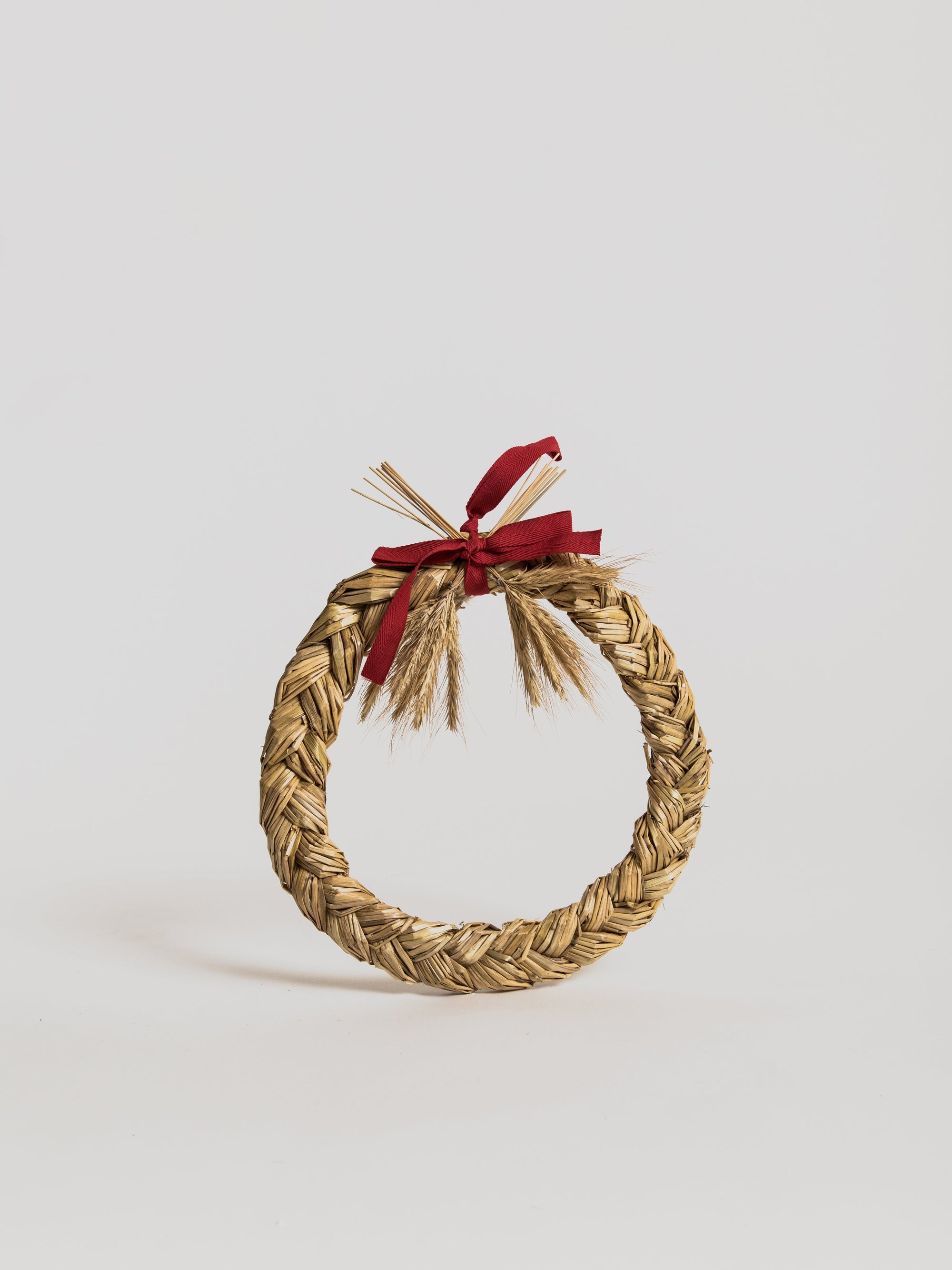 Door Decoration - Straw candle holder Swallings Sweeden