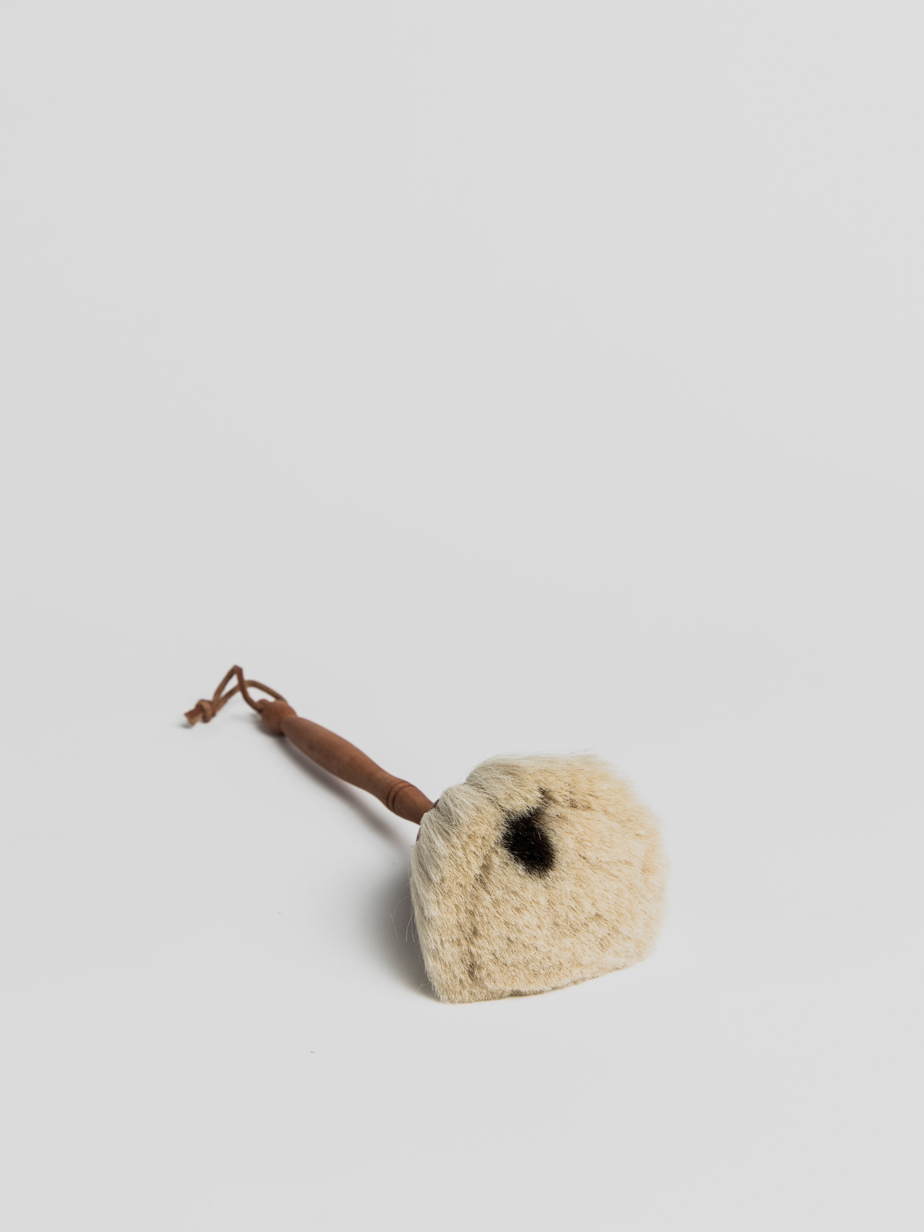 Duster - Pear Wood White Brush Redecker