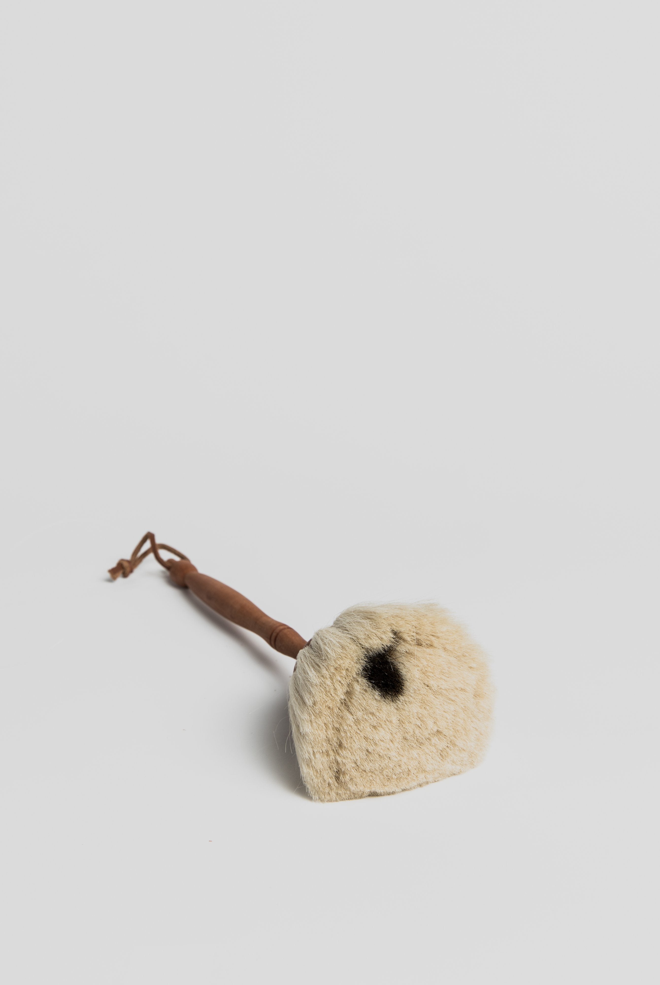 Duster - Pear Wood White Brush Redecker
