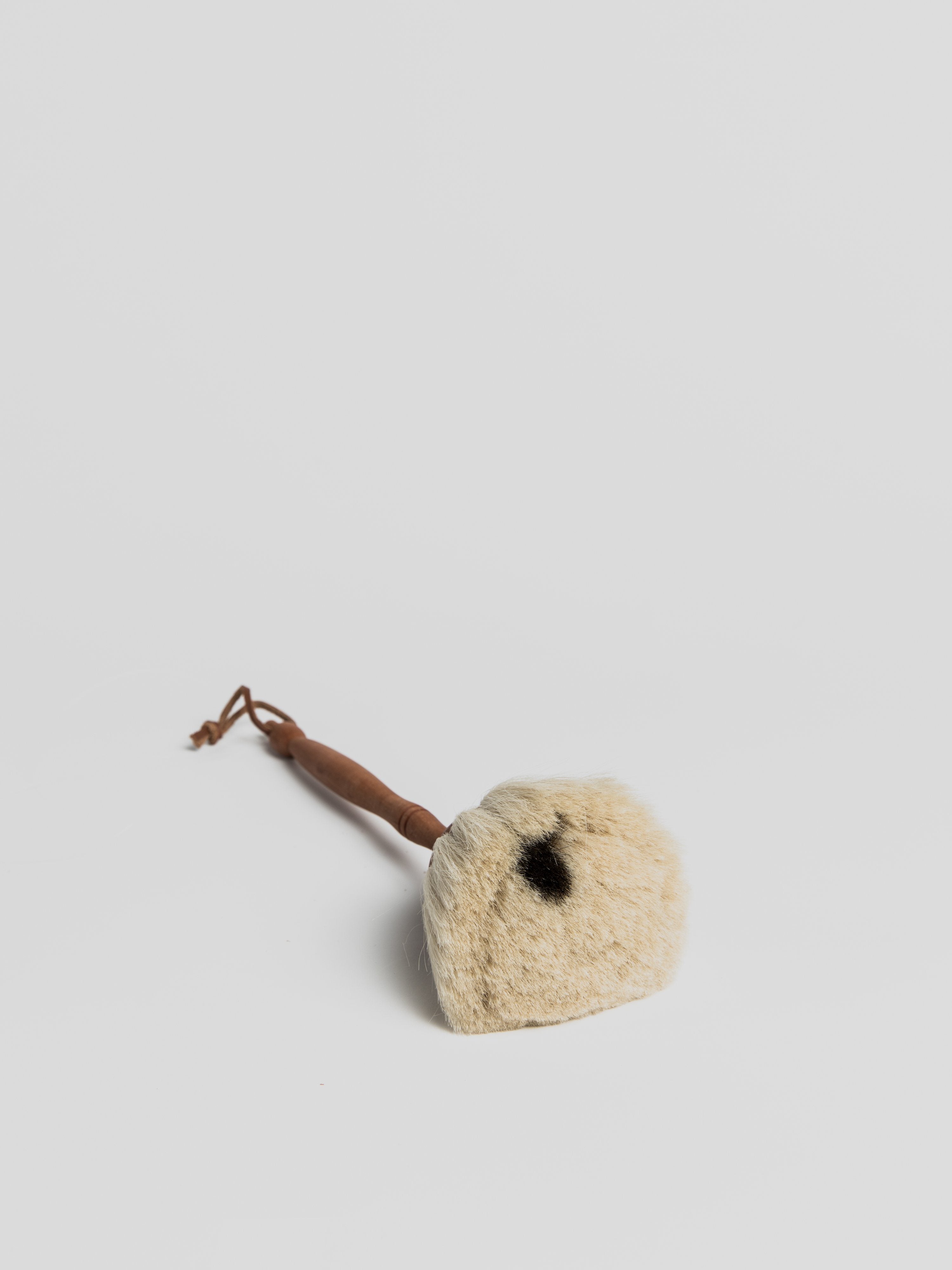 Duster - Pear Wood White Brush Redecker