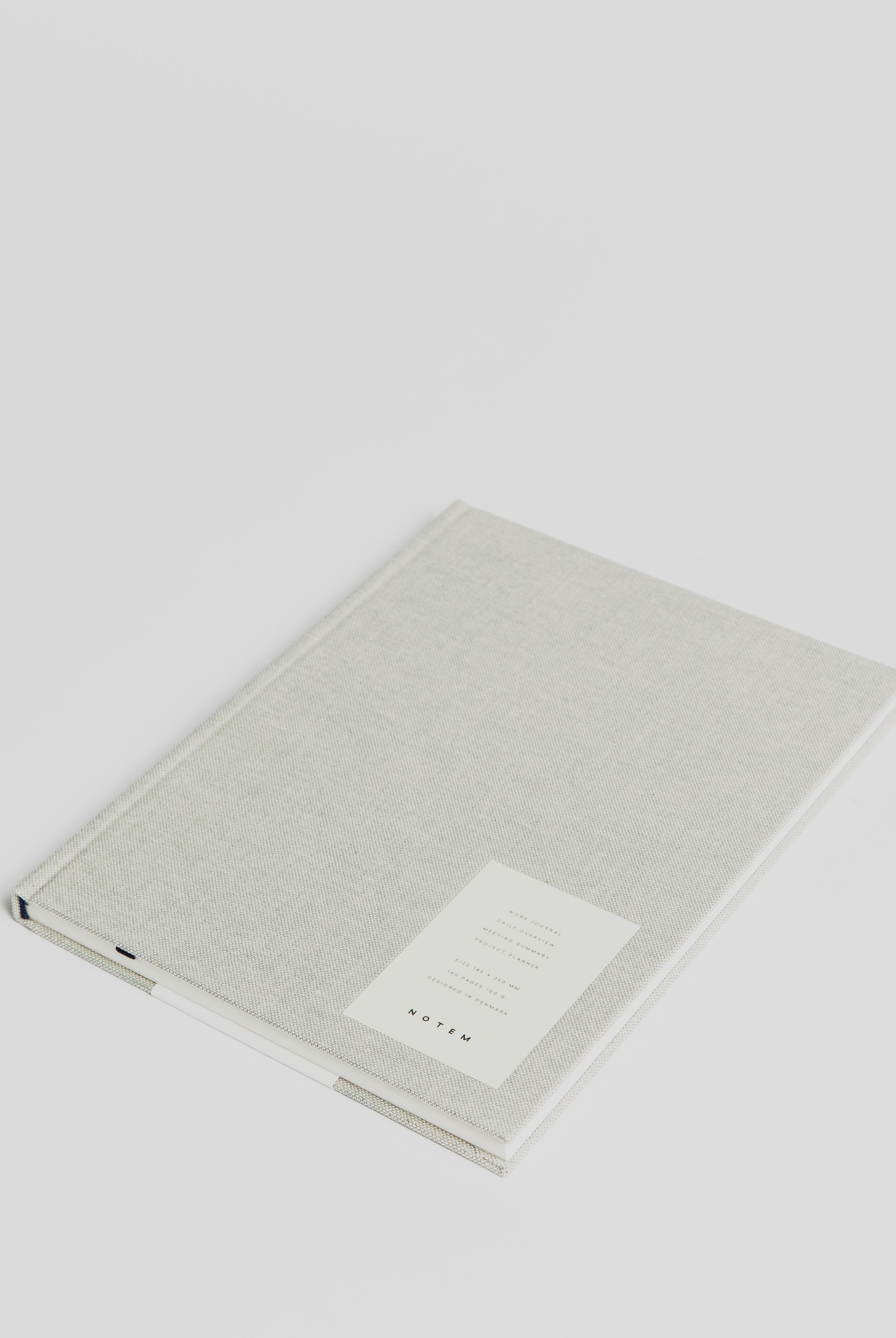 EVEN Work Journal - Light Grey Cloth L Journal Notem