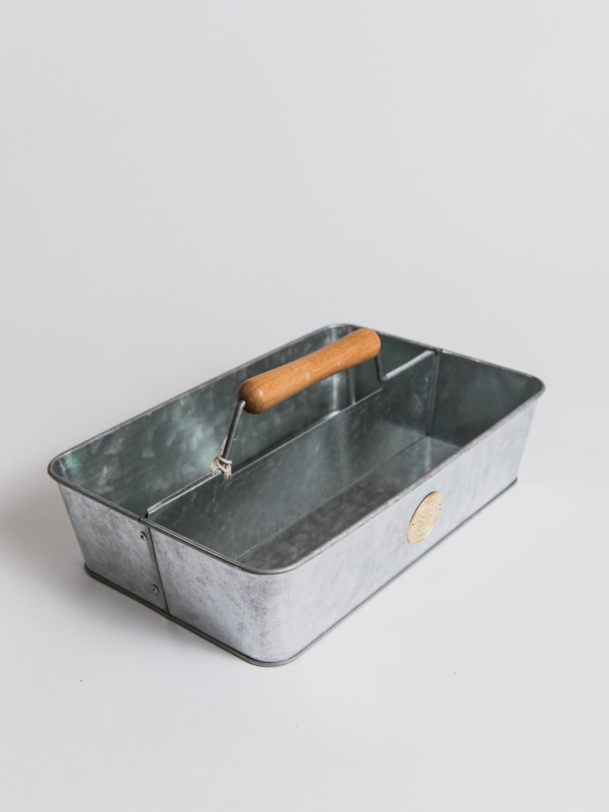 Galvanised Trug Baskets Burgon & Ball
