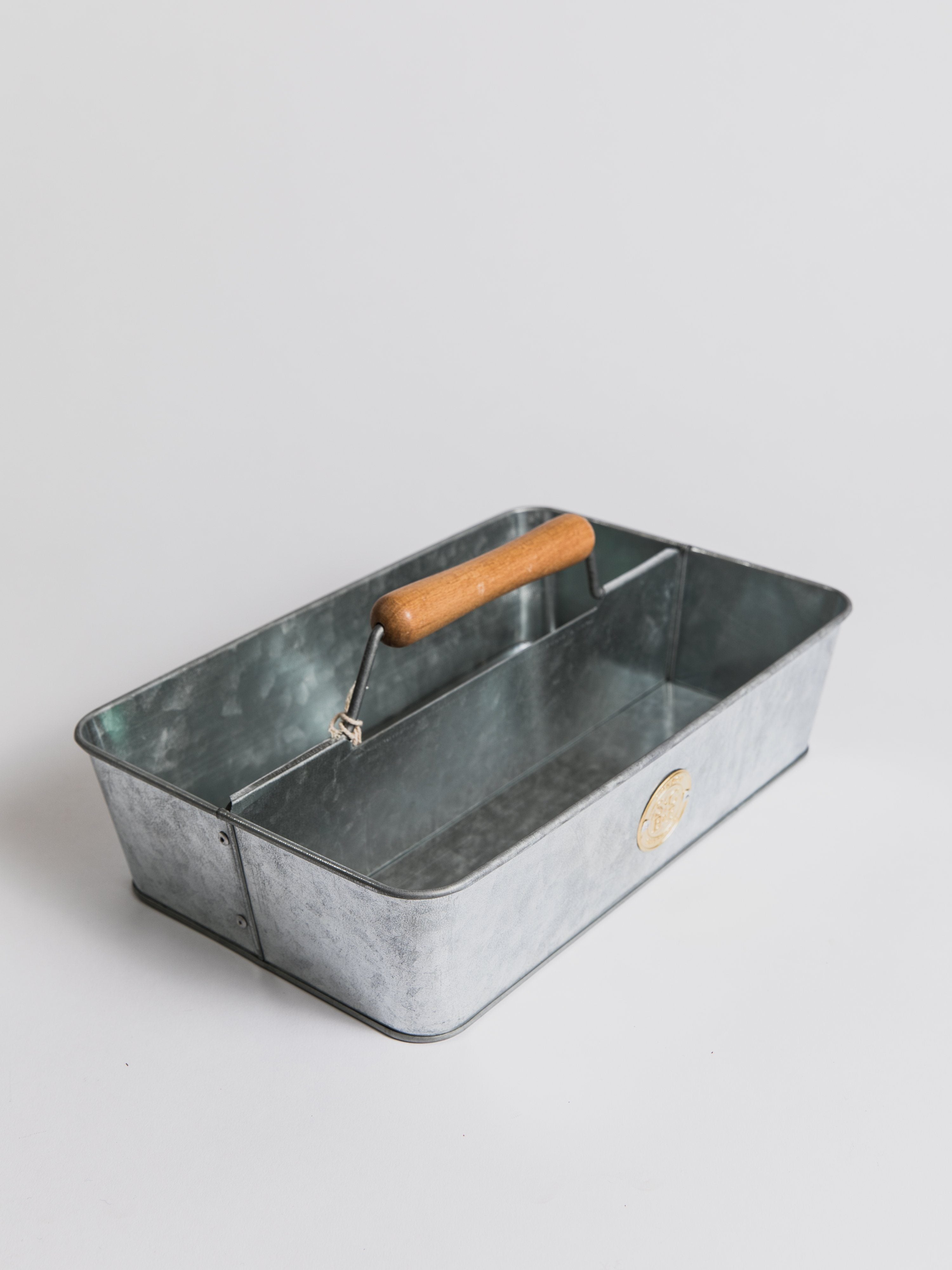 Galvanised Trug Baskets Burgon & Ball