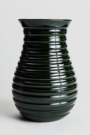Honey Vase - Green Emerald Vase Bergs Potter