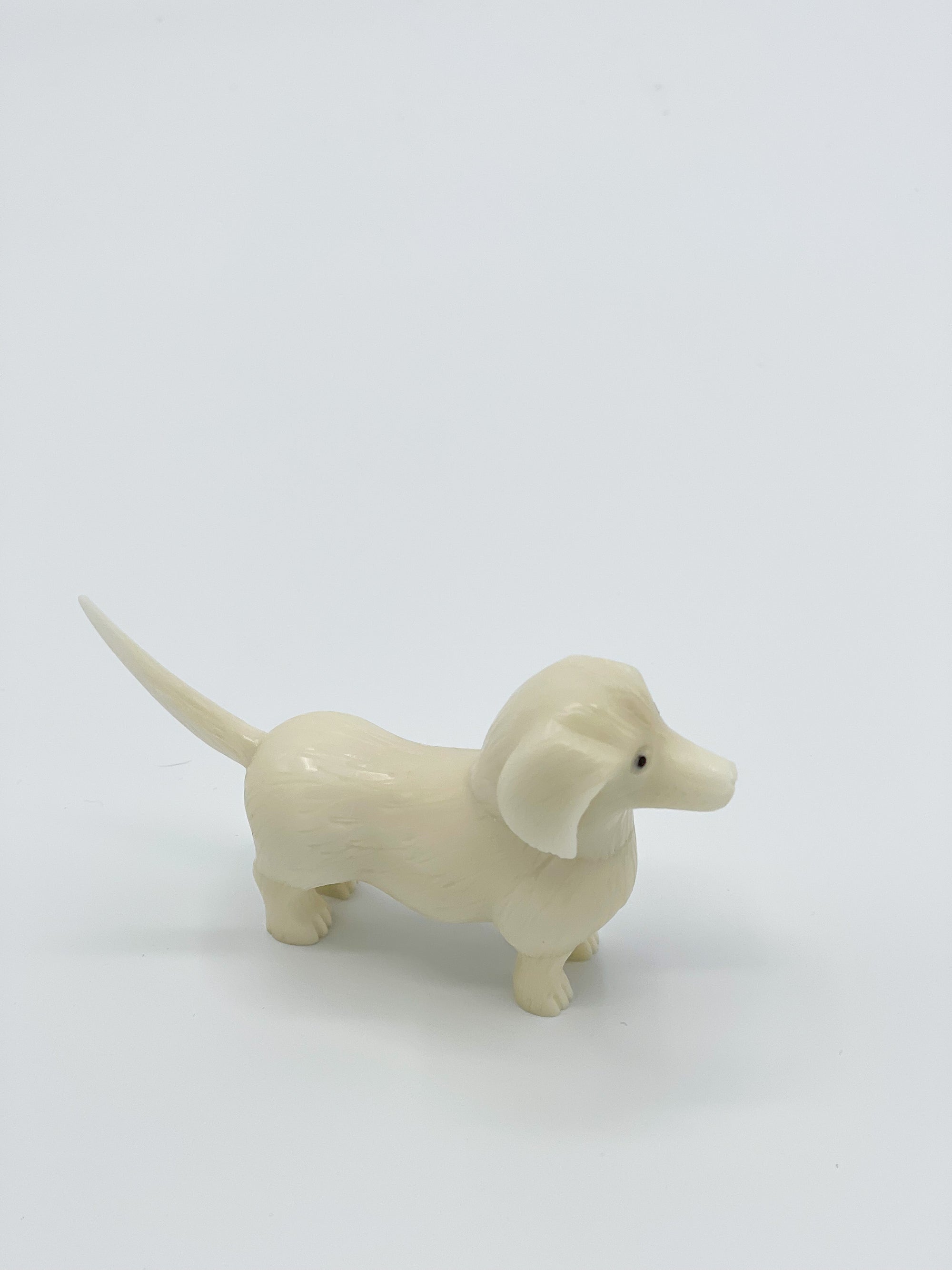 Ring Holder ECOivory- Dog - Cigale &amp;  Fourmi