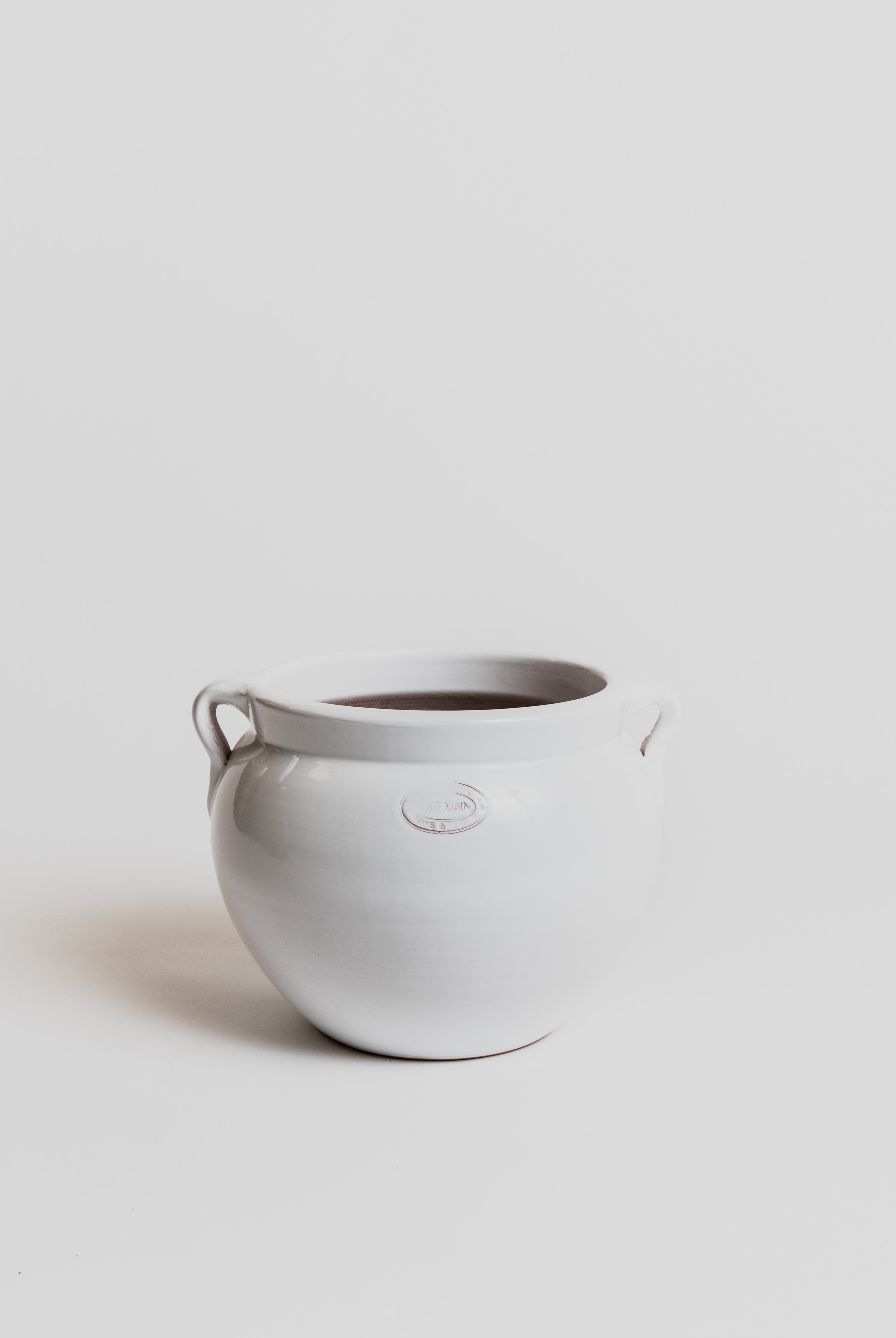 Jarre - White Glazed Pottery Goicoechea