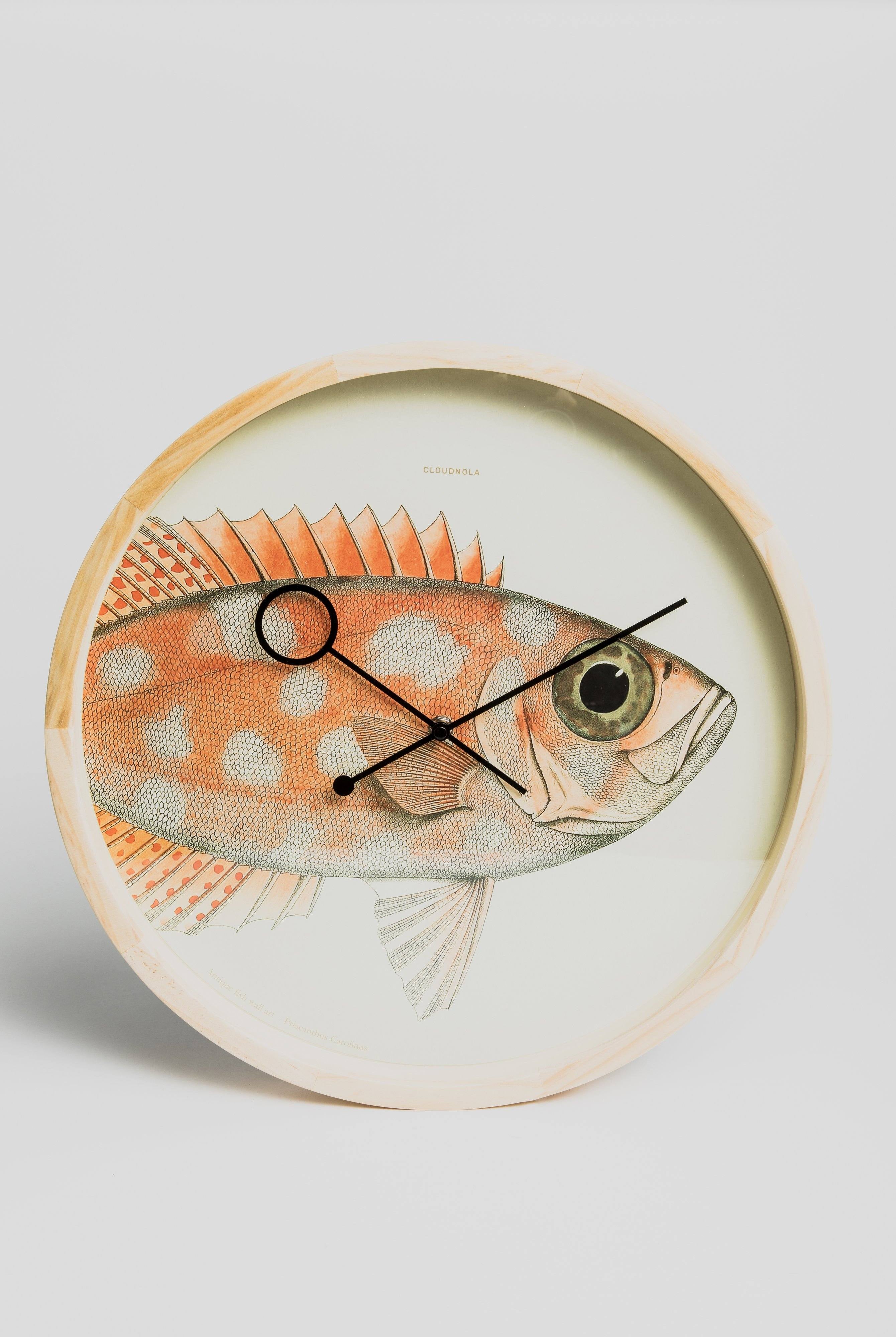 Kitchen Clock Priacanthus Carolinus Clock Cloudnola