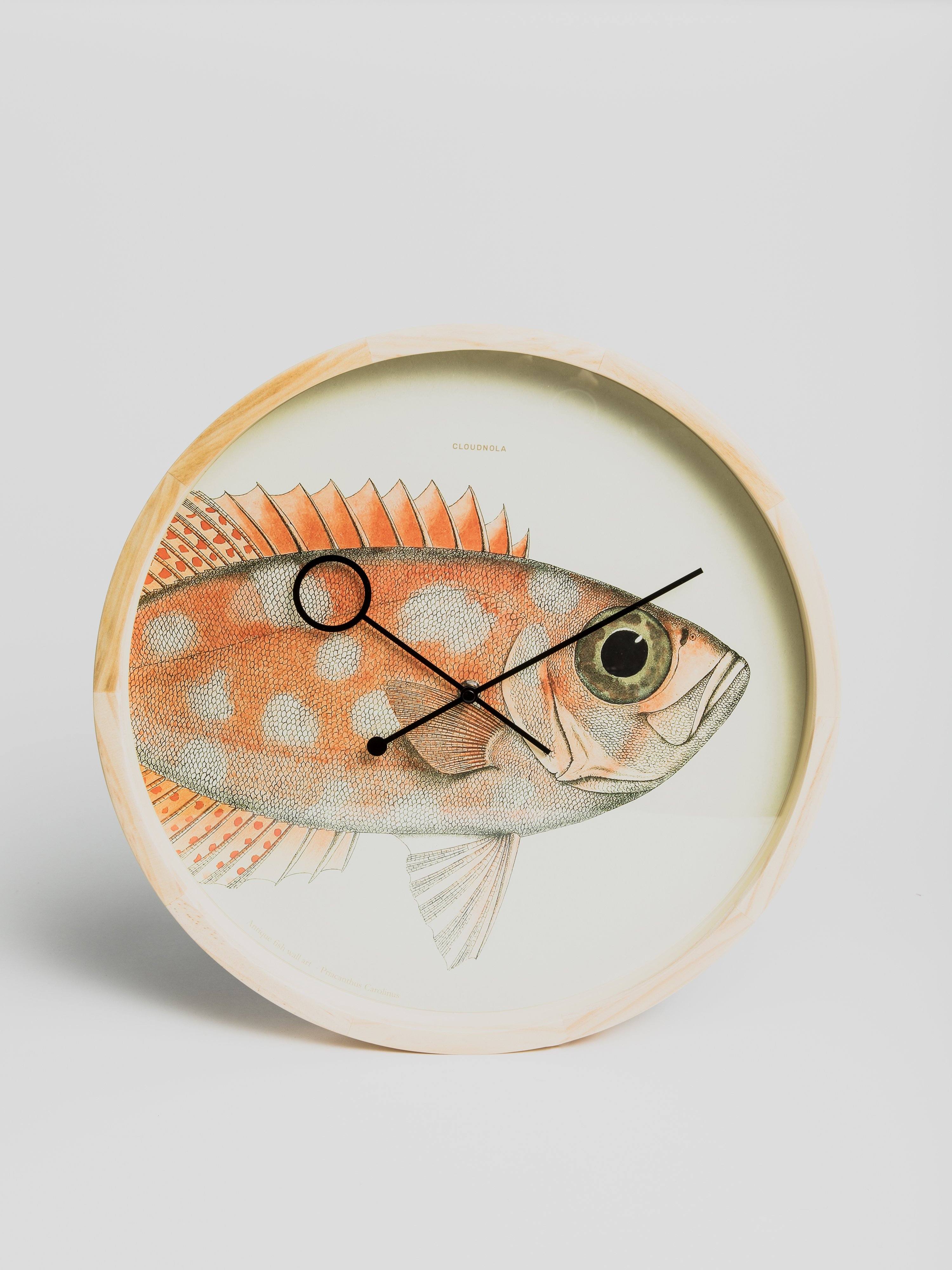 Kitchen Clock Priacanthus Carolinus Clock Cloudnola