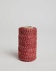 Kitchen Flax Yarn - Red/Natural Yarn Redecker 