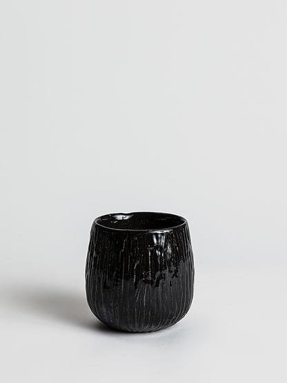 Kobe - High Black Pottery Cigale & Fourmi