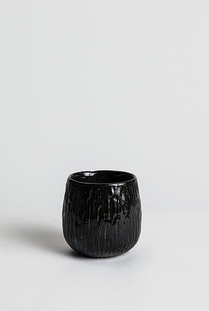 Kobe - High Black Pottery Cigale & Fourmi