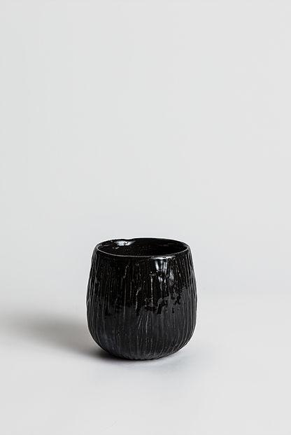 Kobe - High Black Pottery Cigale & Fourmi