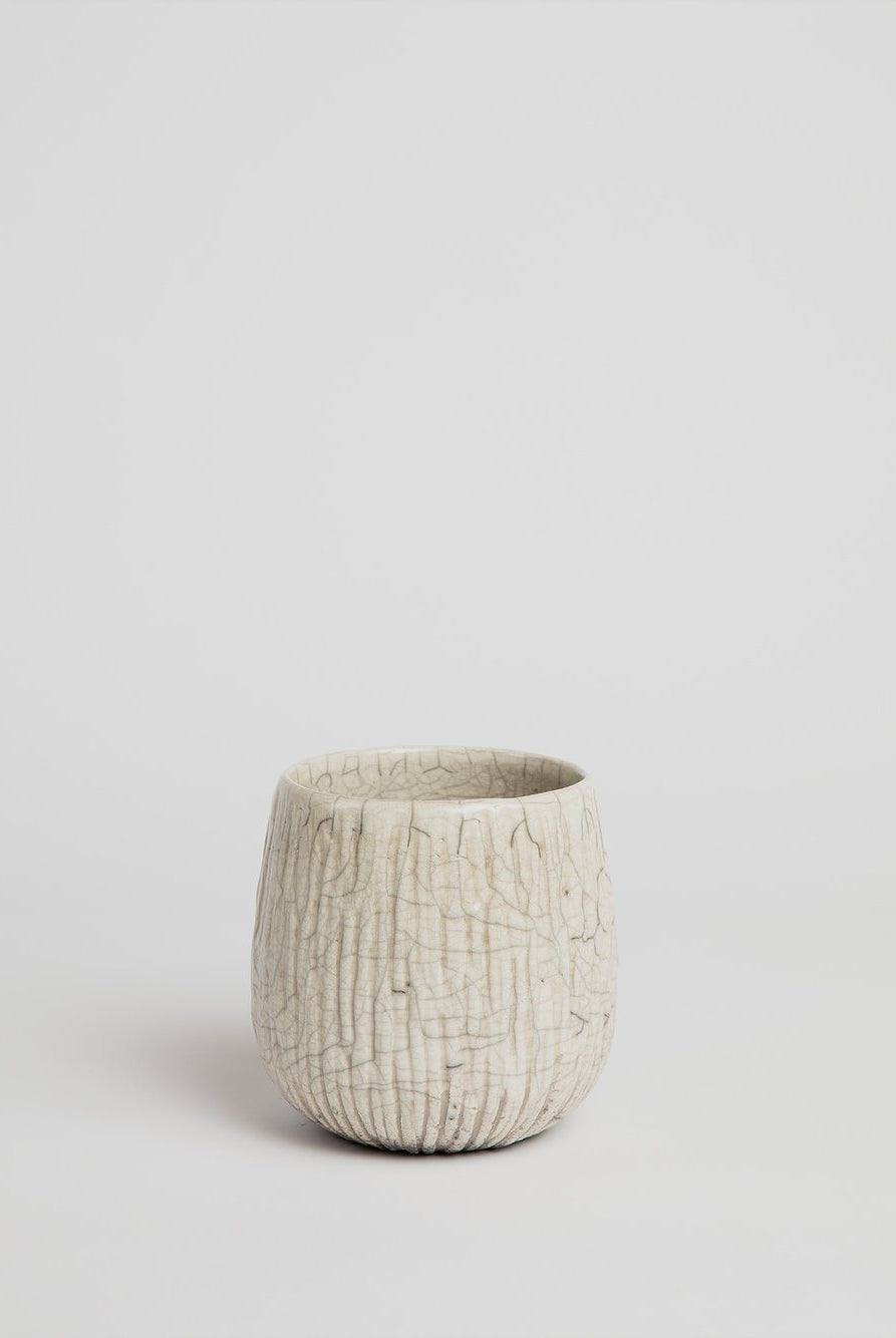 Kobe - High White Pottery Cigale & Fourmi