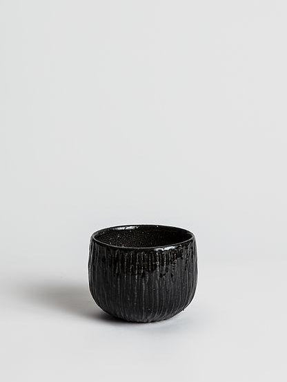 Kobe - Low Black Pottery Cigale & Fourmi