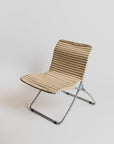 Lise Sunchair - Golden Yellow Stripe Sunchair Skagerak