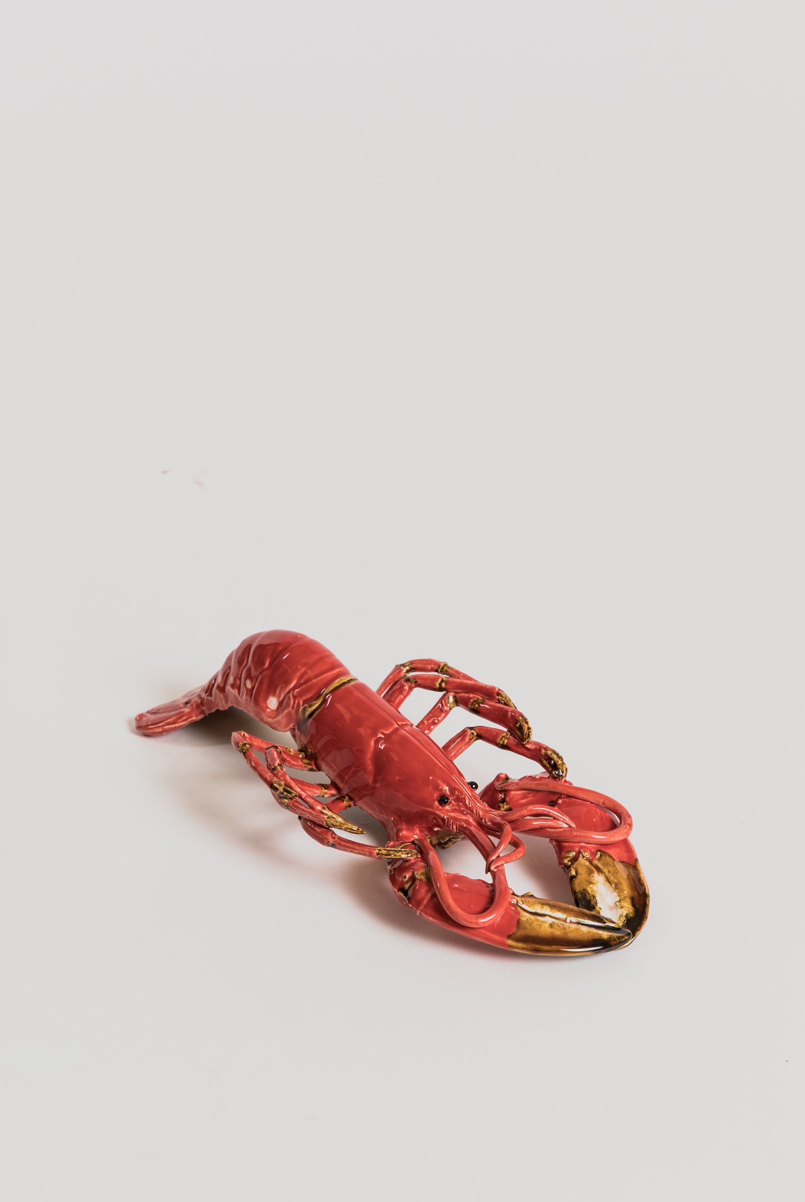 Lobster - Ceramic Statue Bull & Stein Red 31 cm