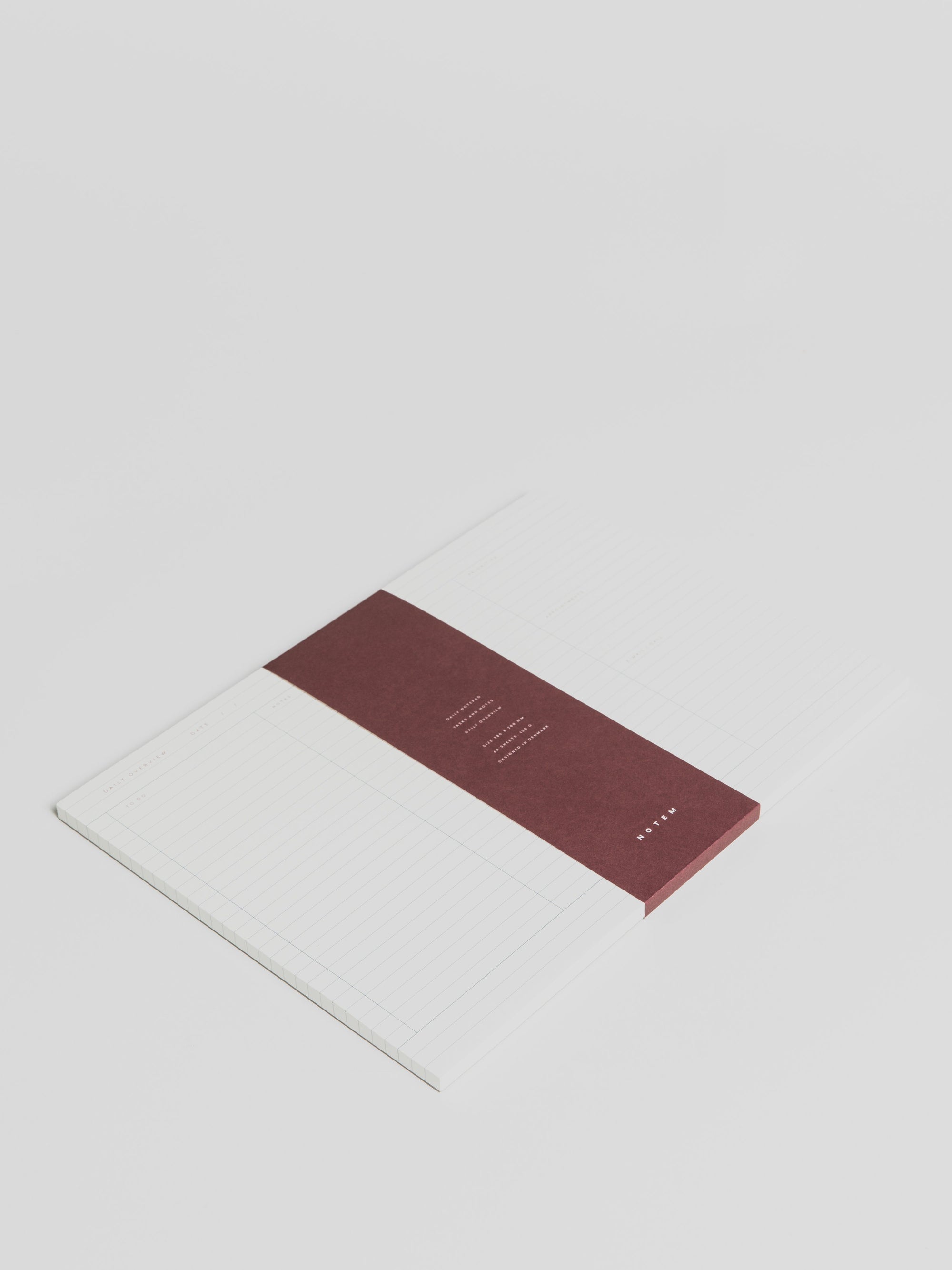 MILO Daily Planner Notepad Notepads Notem