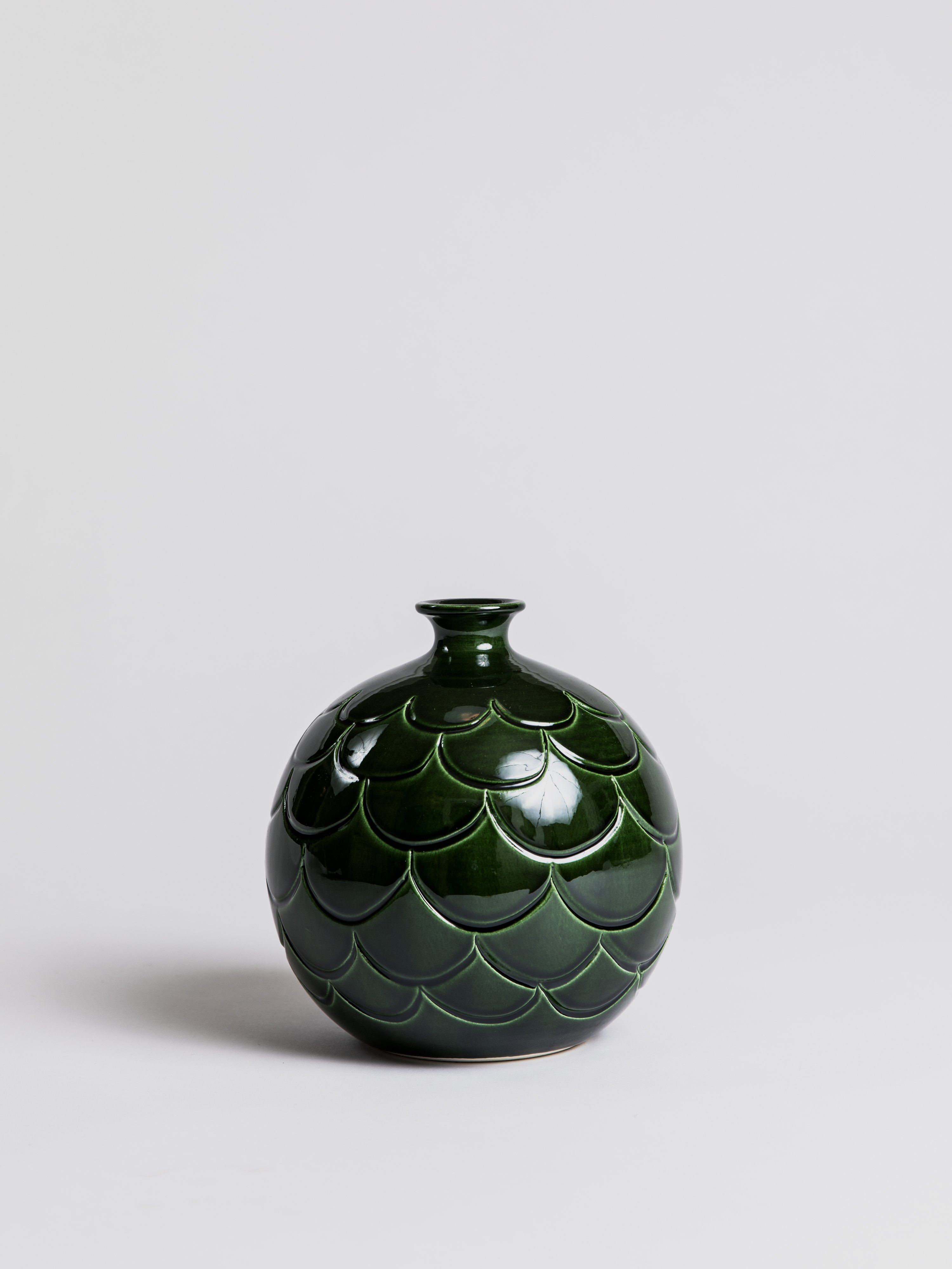 Misty - Green Emerald Vase Bergs Potter