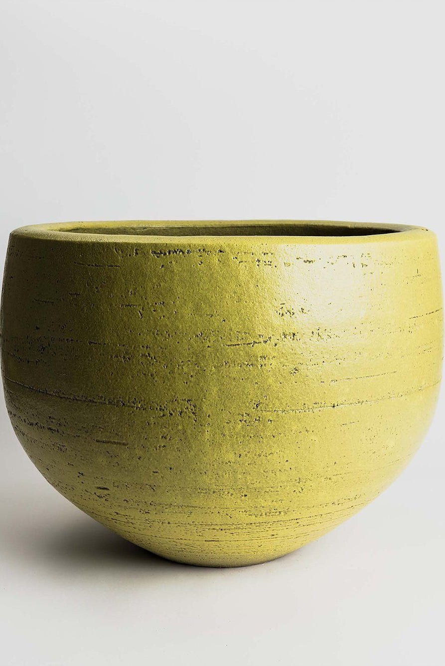 Nuuk - Lemon Yellow Pottery Domani