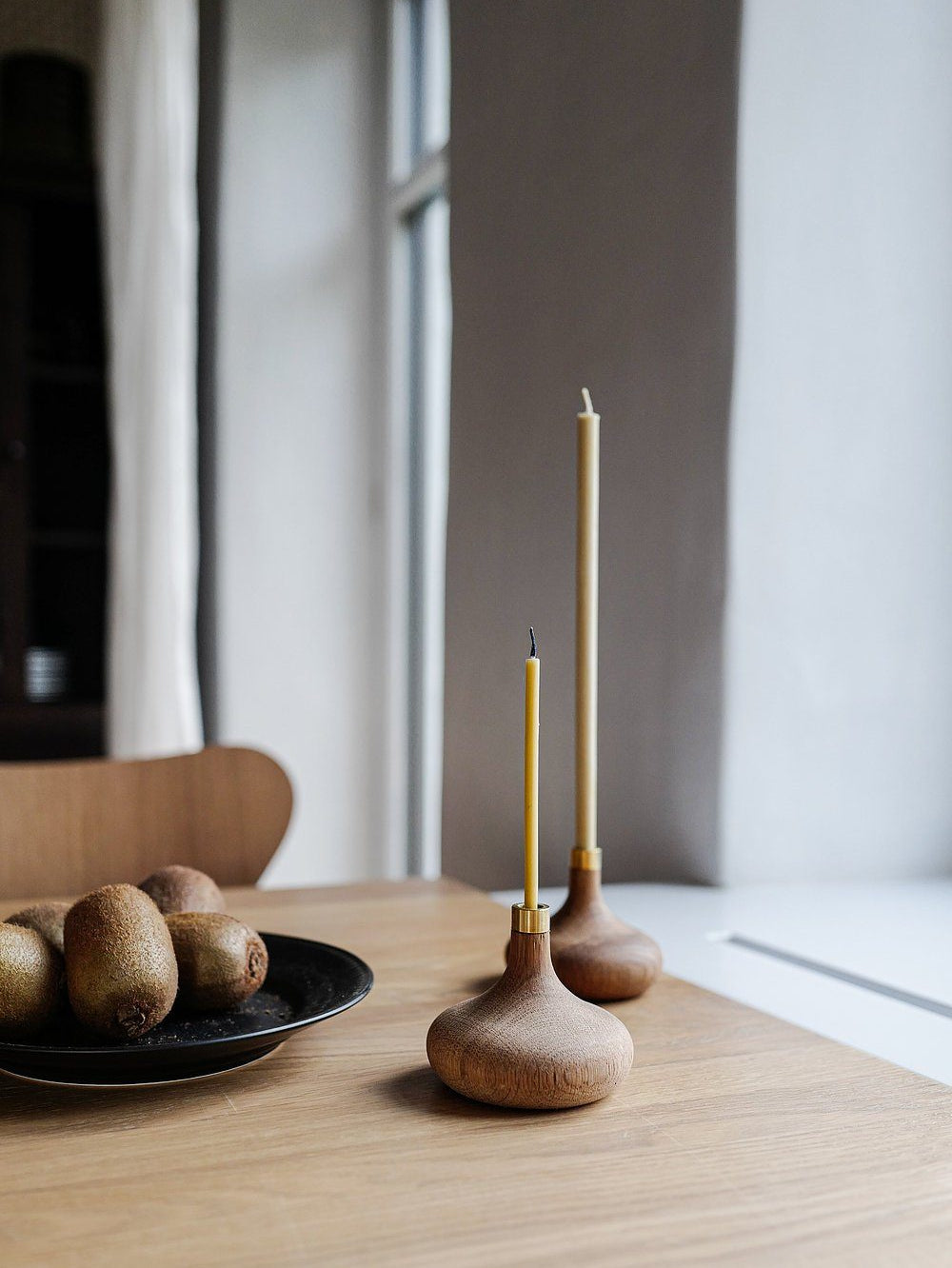 Oak Candle Holder Candle OVO