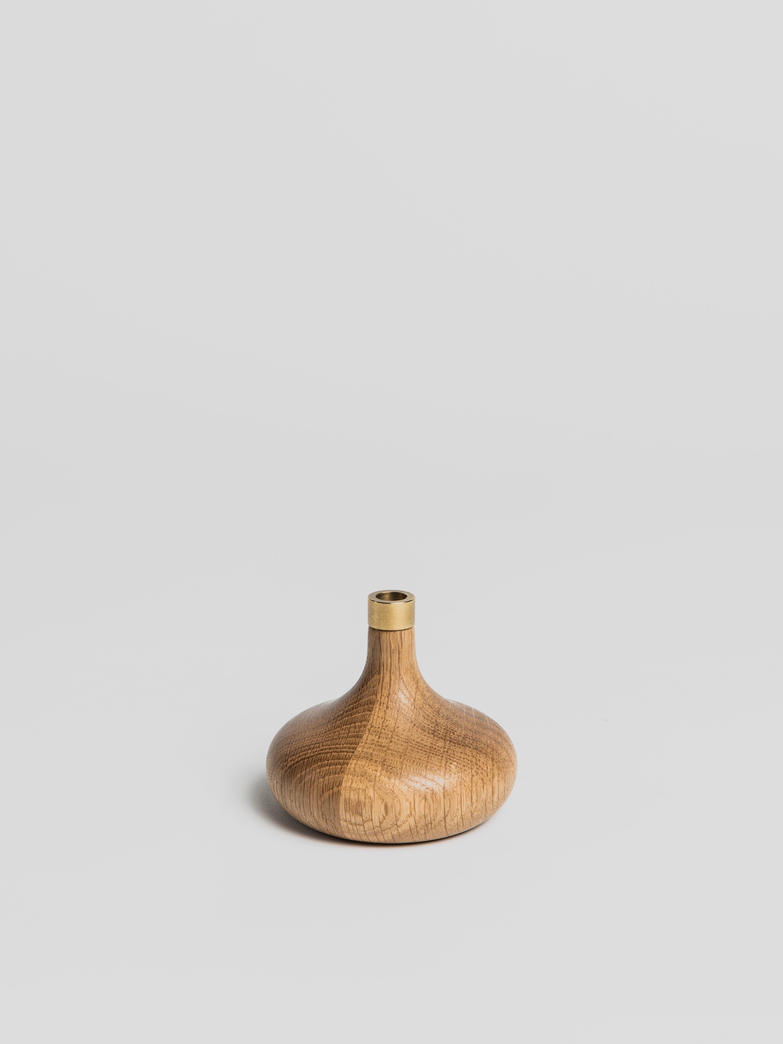 Oak Candle Holder Candle OVO