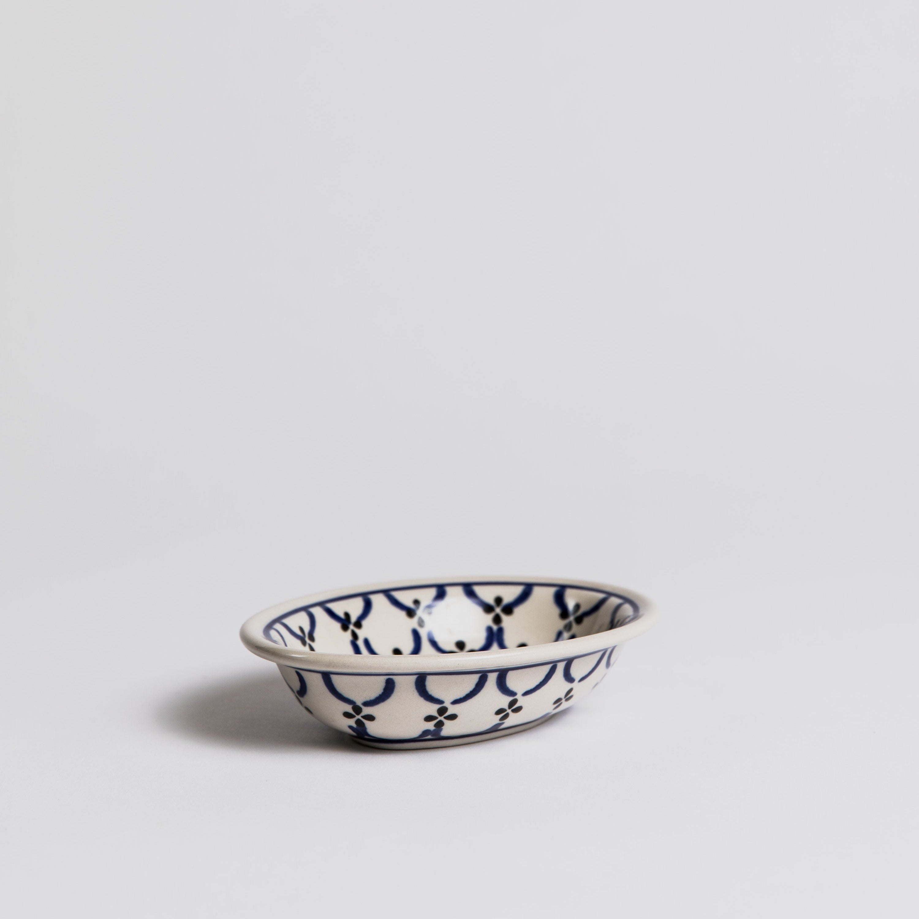 Oval Soap Dish - Light Pattern Soap Dish Redecker