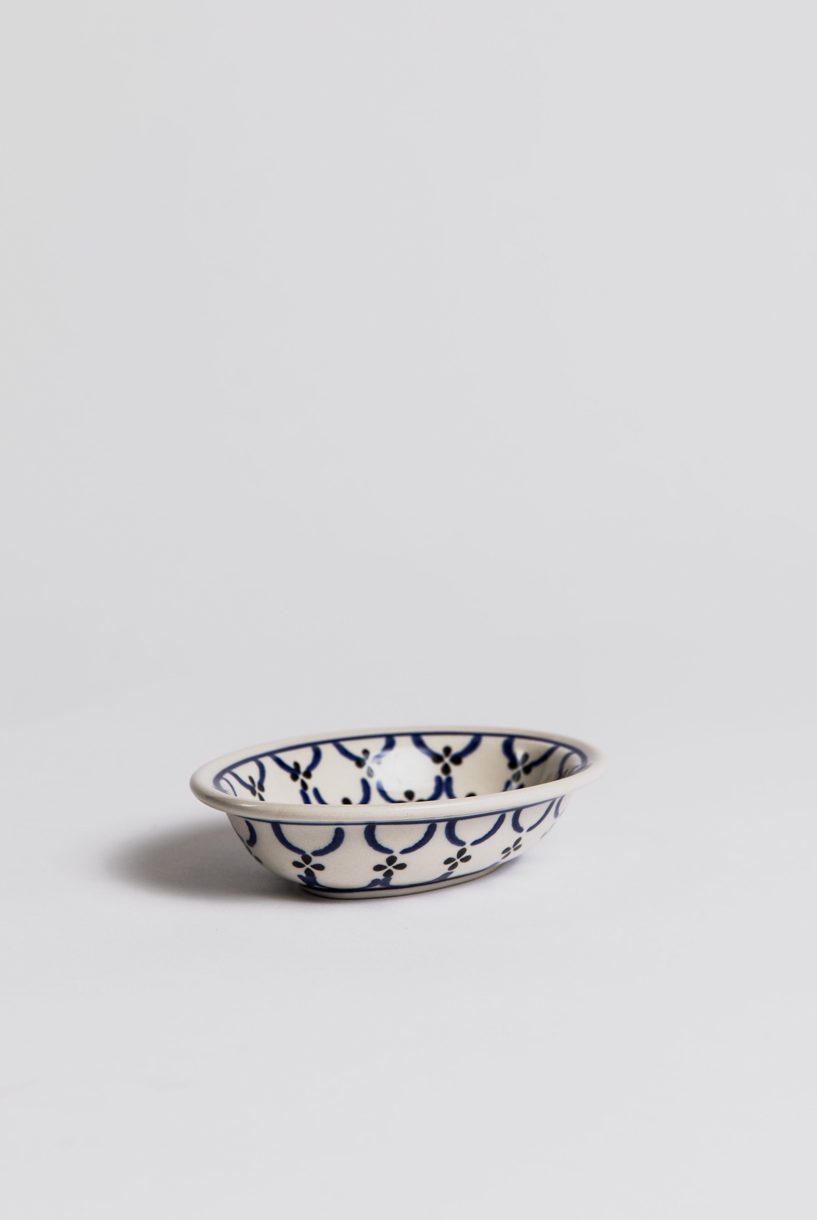 Oval Soap Dish - Light Pattern Soap Dish Redecker