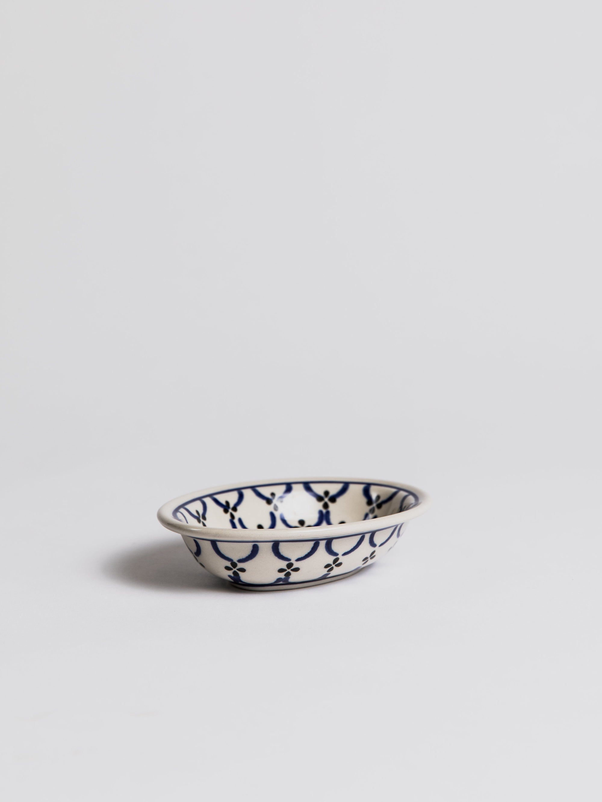 Oval Soap Dish - Light Pattern Soap Dish Redecker