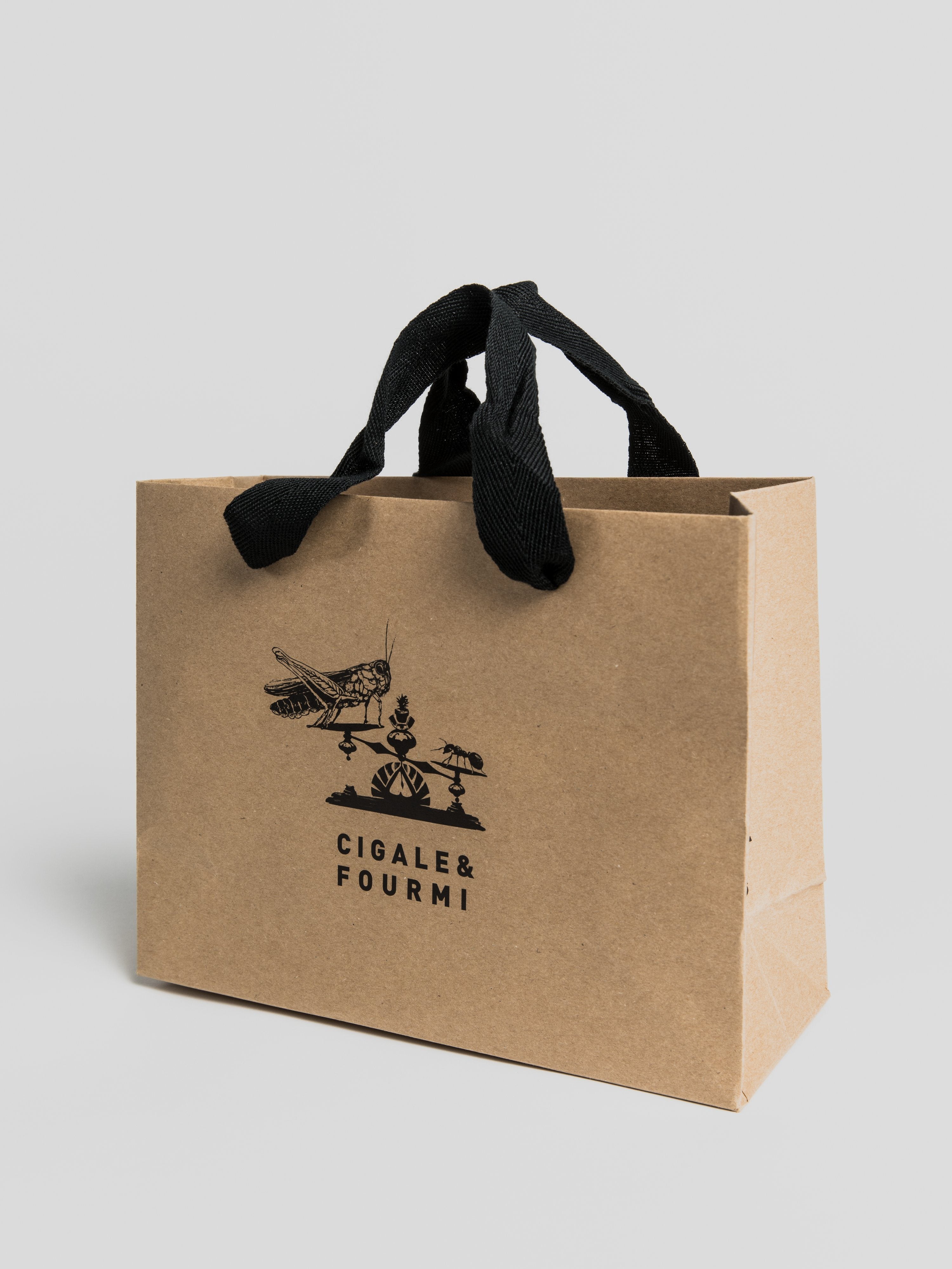 Paper Bag - Cigale & Fourmi Bag Cigale & Fourmi