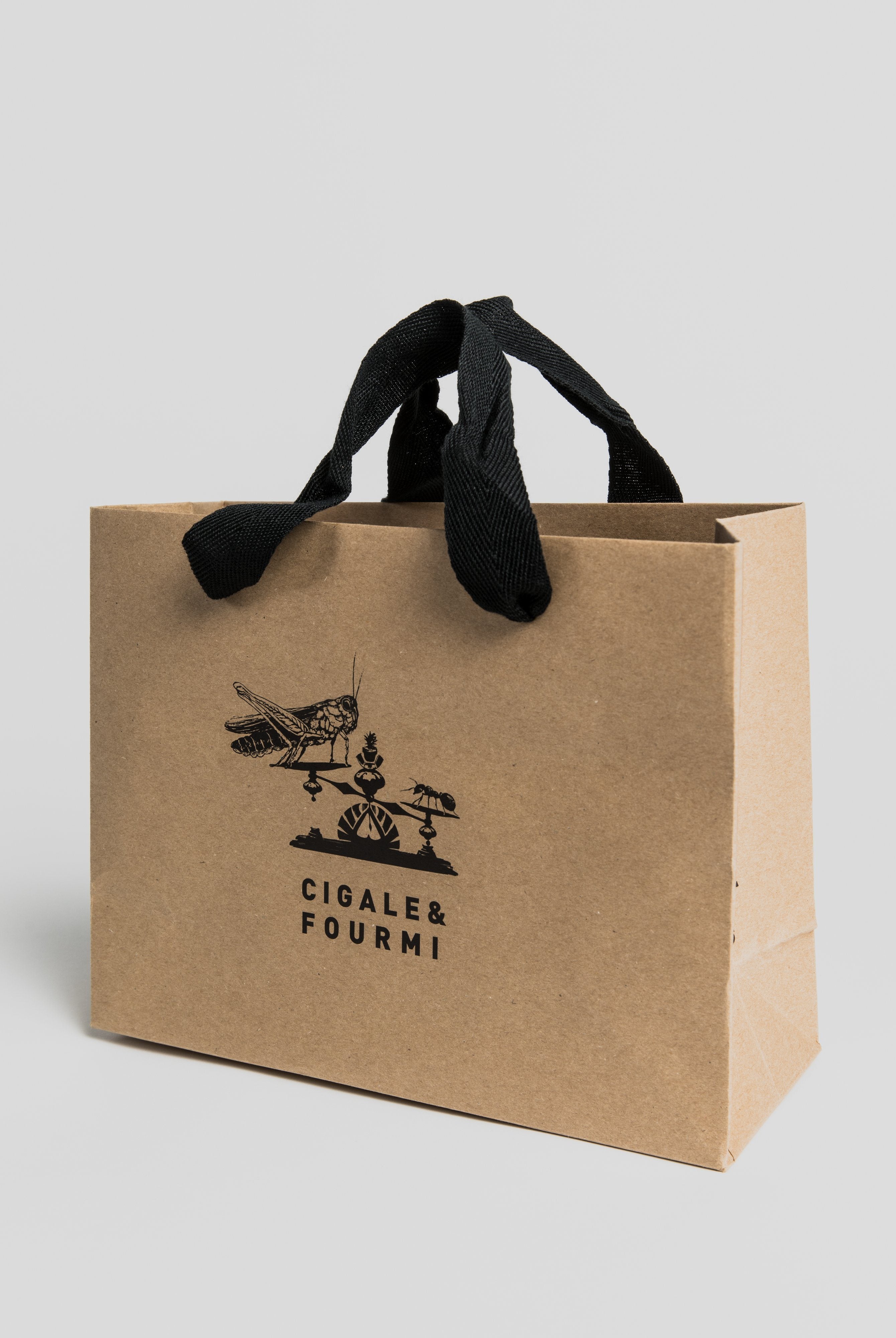 Paper Bag - Cigale & Fourmi Bag Cigale & Fourmi