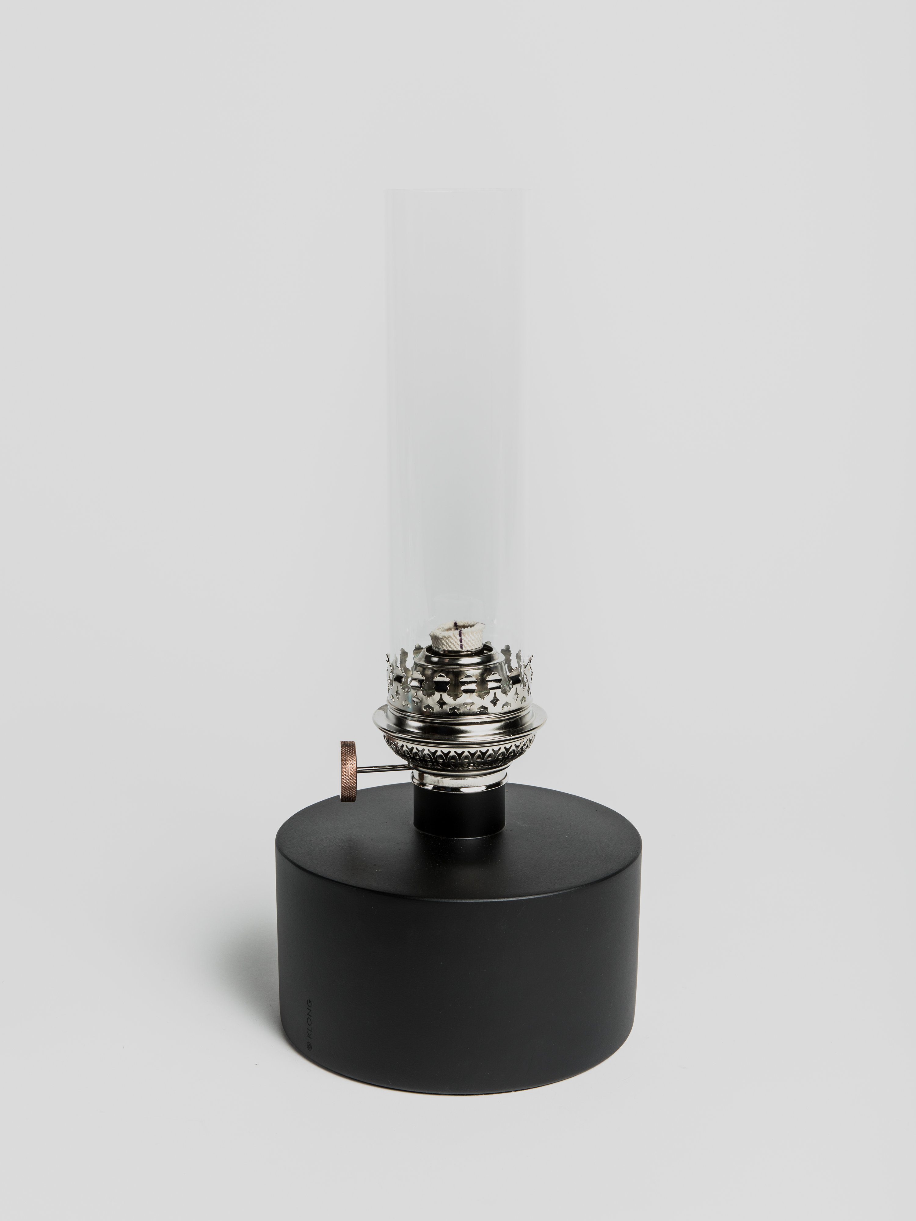Patina Oil Lamp - Black Oil lamp Klong