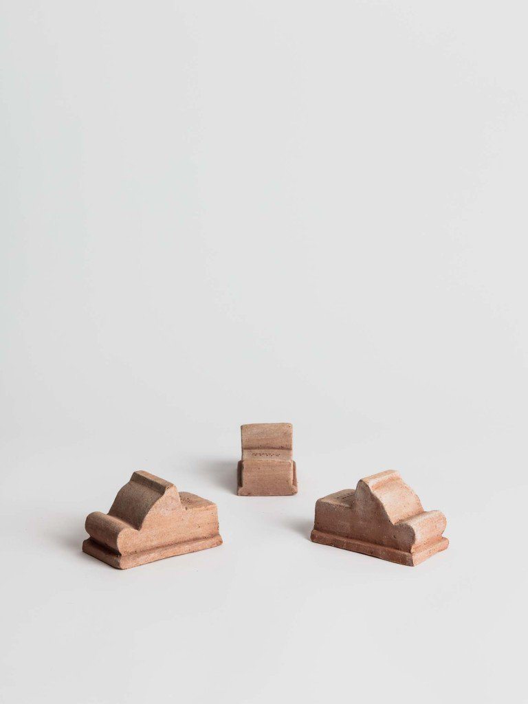 Piede Soccolo Liscio Foot - Terracotta Pottery M.I.T.A.L