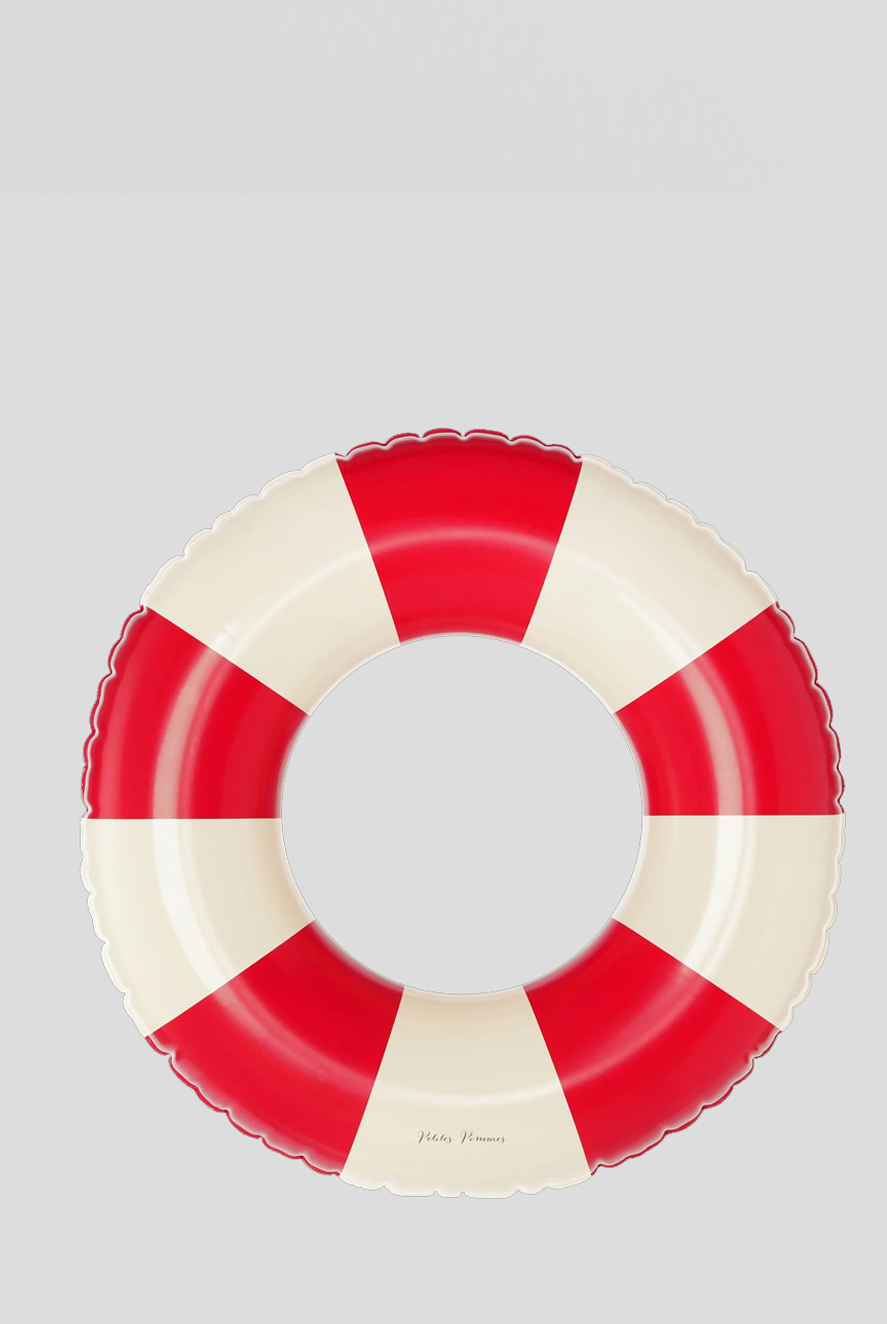 Petites Pommes Inflatable Ring - Signal Red - Cigale & Fourmi