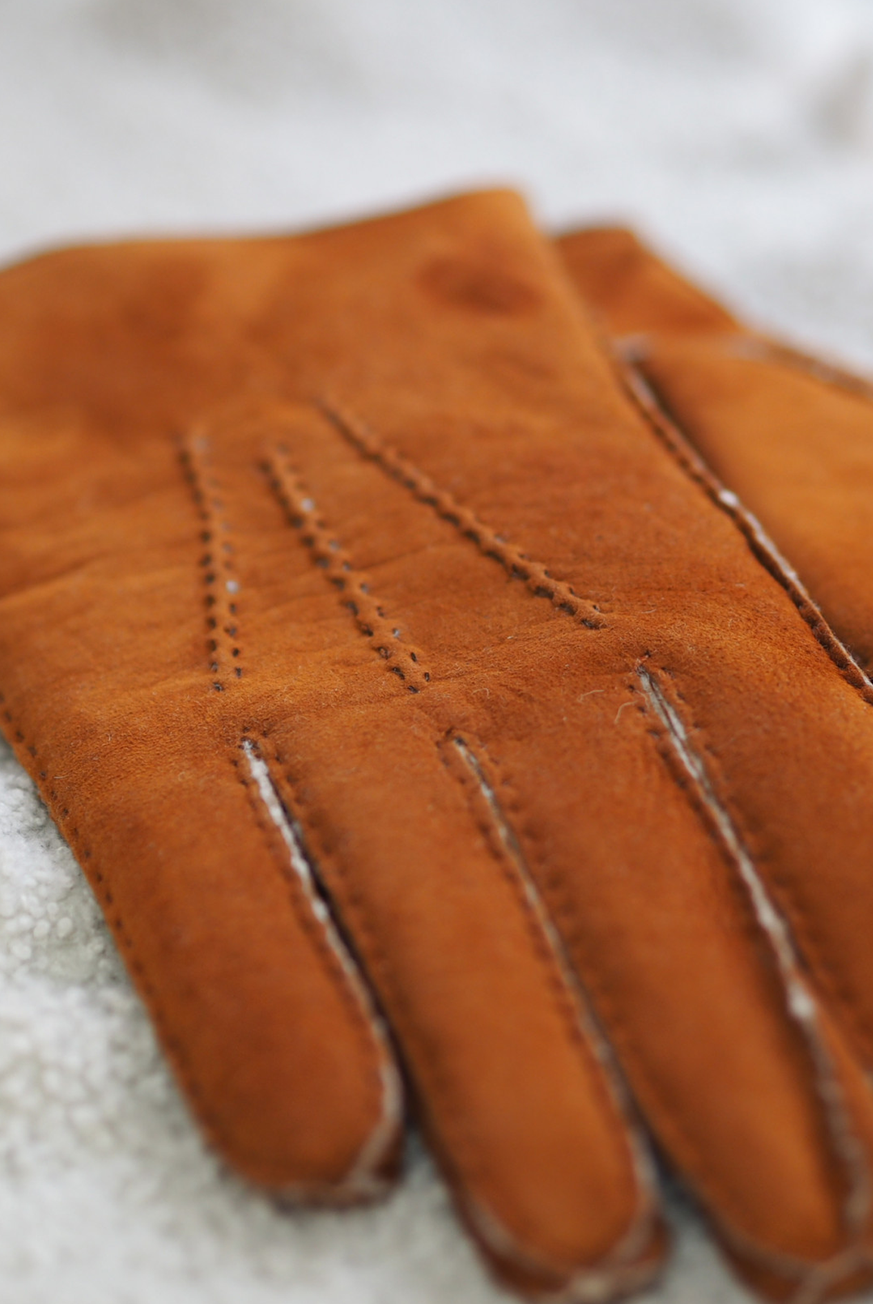 SAMU Curly Lambfur CAMEL - Cigale & Fourmi