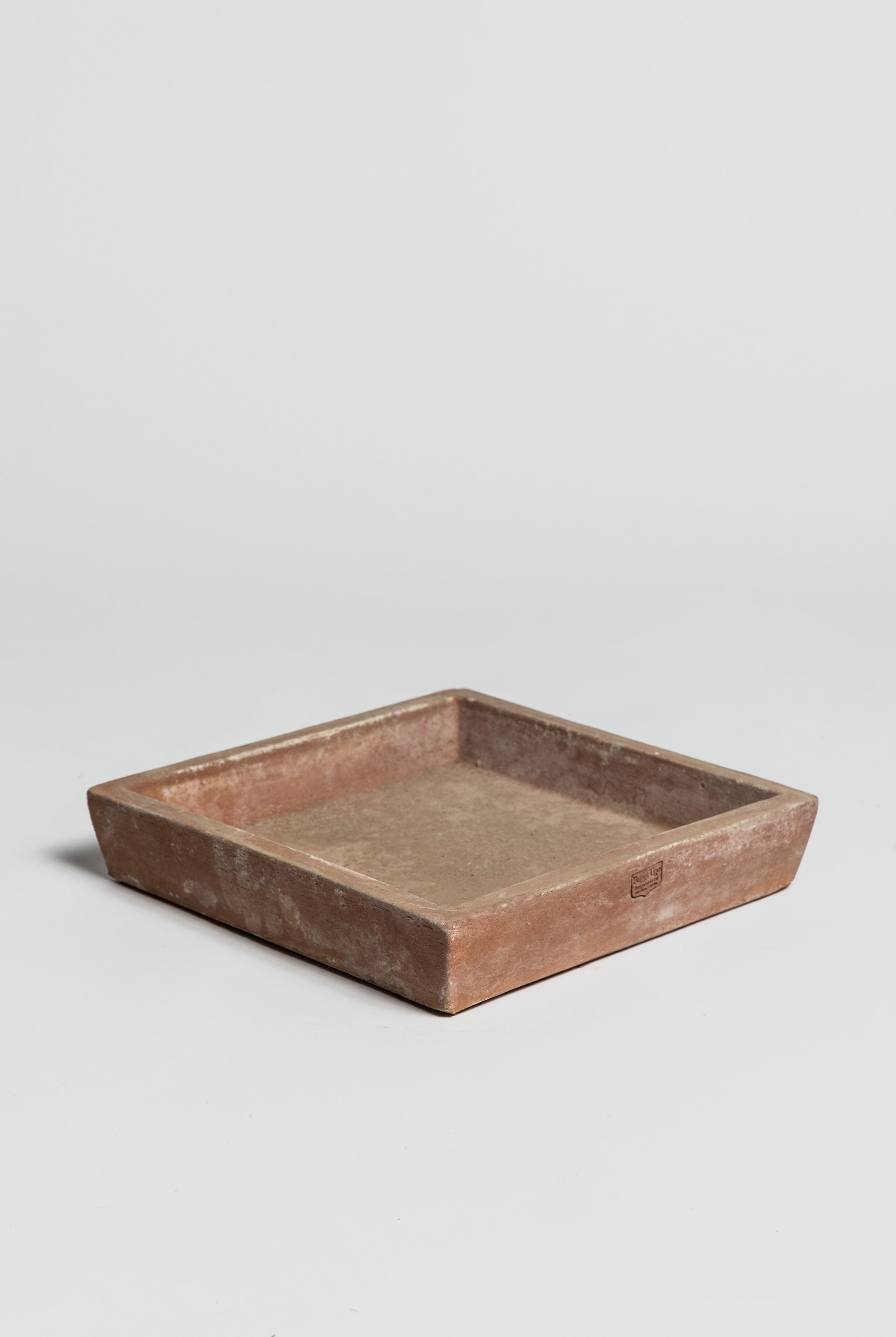 Saucer Quadrato - Terracotta Saucer Poggi Ugo