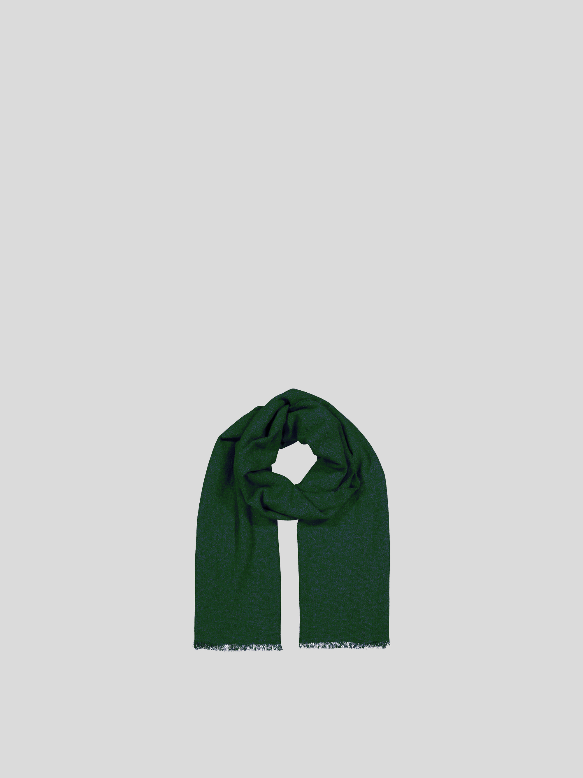 Cashmere Scarf - Bottle Green - Cigale &  Fourmi