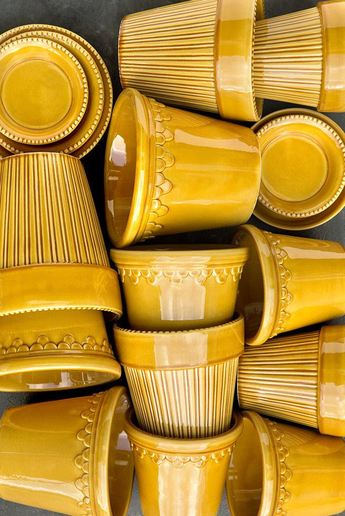 Simona - Yellow Amber Pottery Bergs Potter