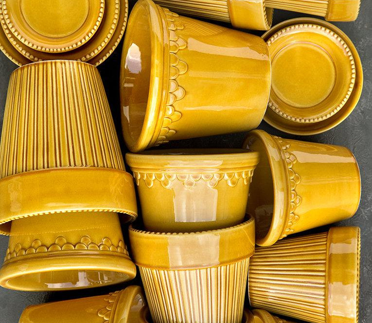 Simona - Yellow Amber Pottery Bergs Potter