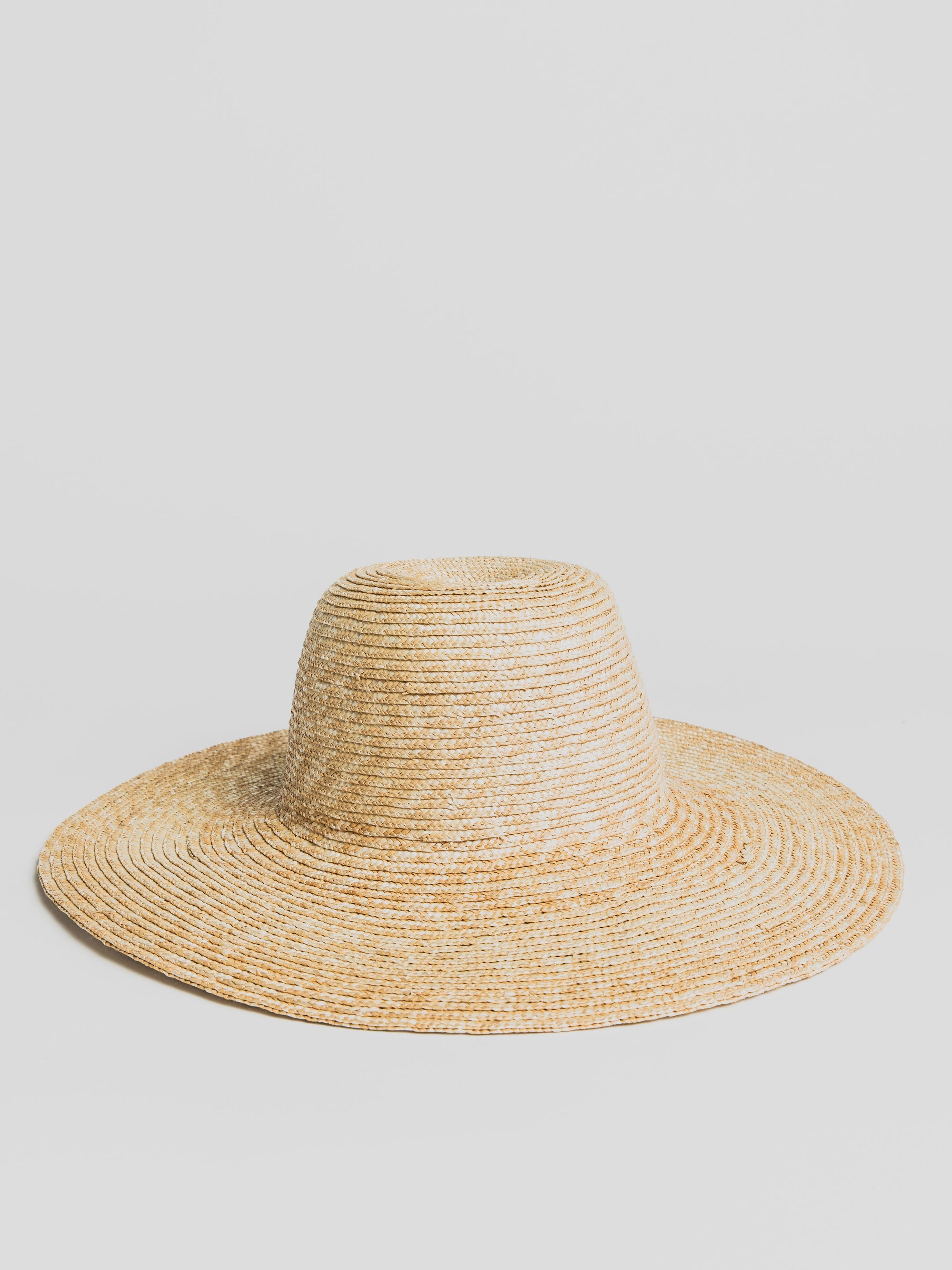 Straw Hat - Braided Capeline Natural Hats éN Hats