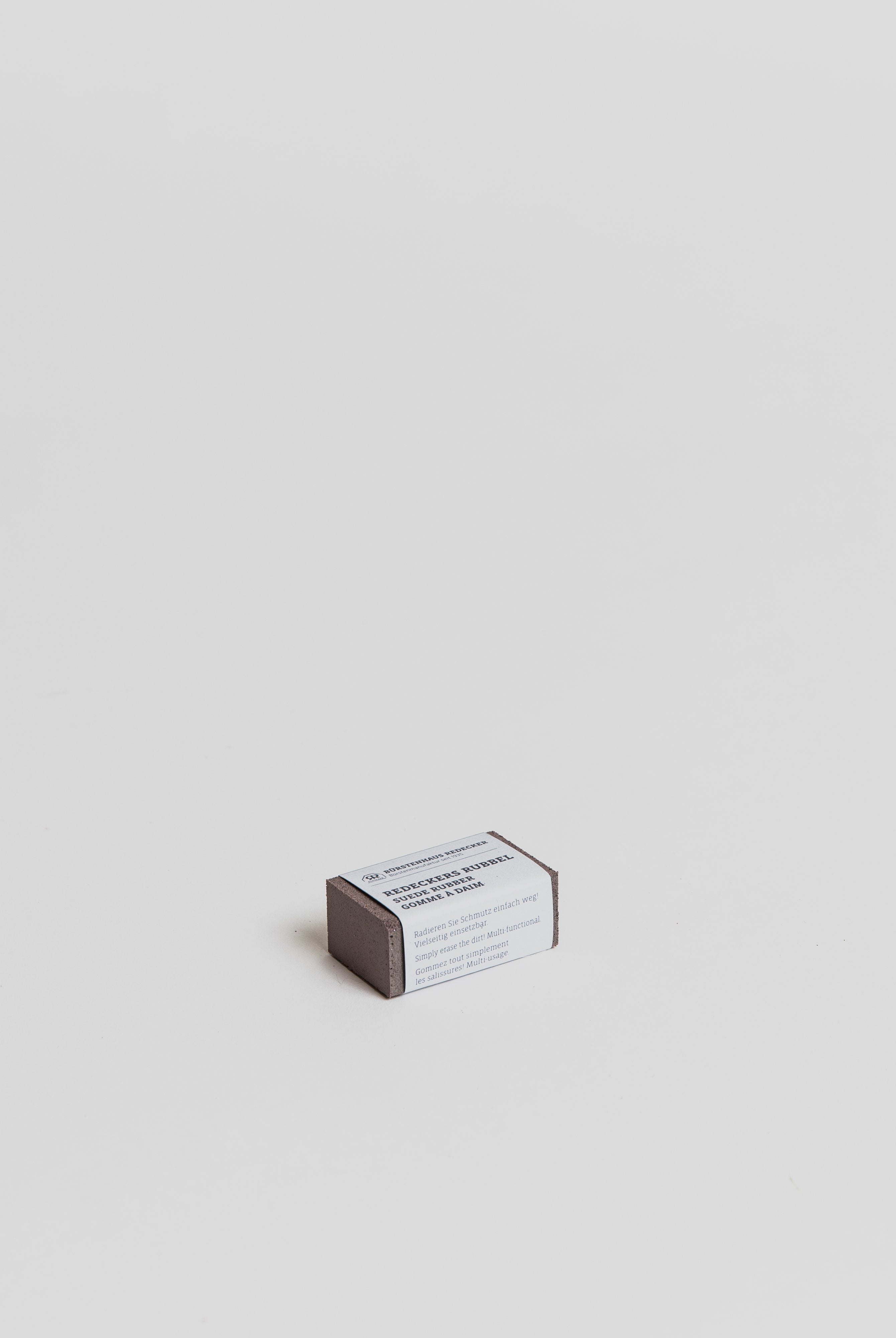 Suede Rubber Brush Redecker