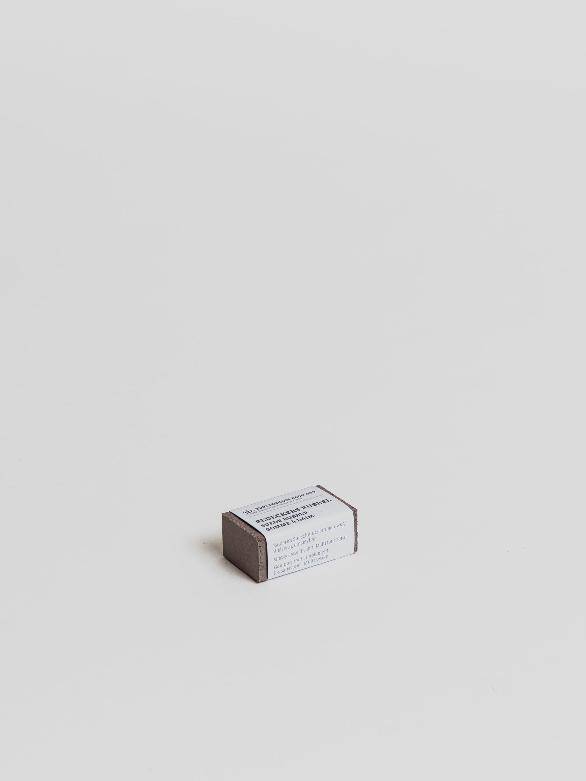 Suede Rubber Brush Redecker
