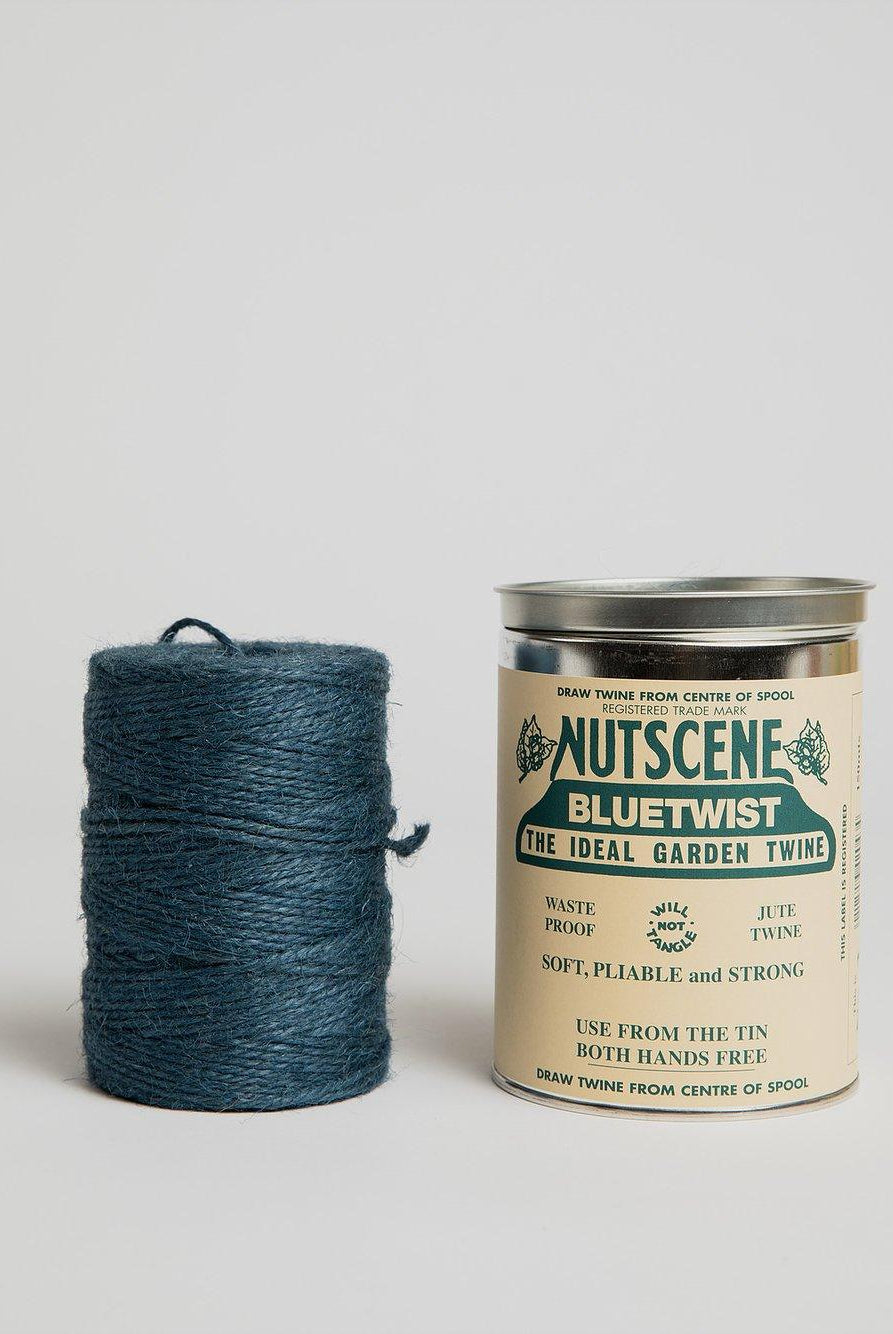 Tin of Twine - Blue Jute Twine Nutscene