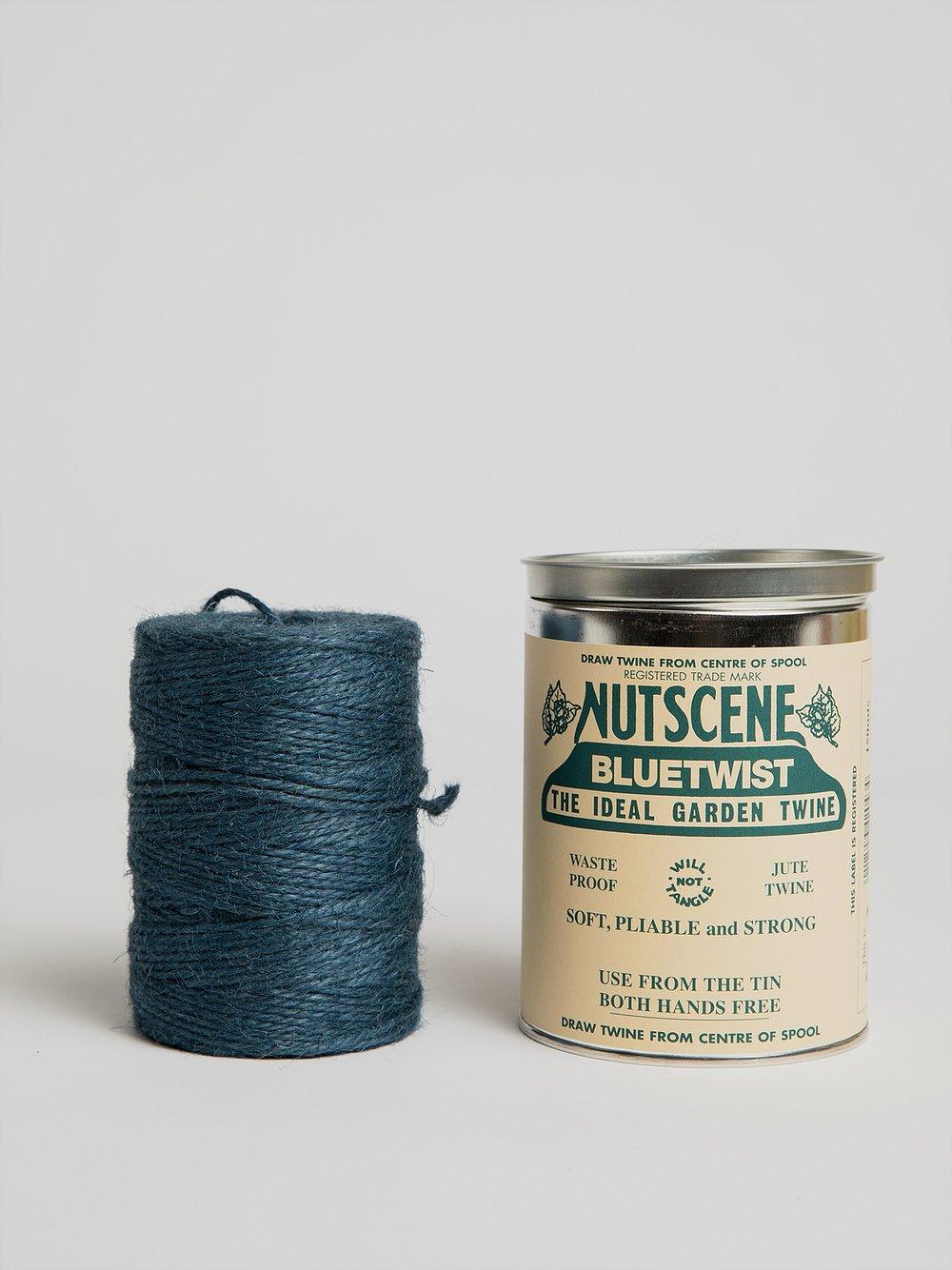 Tin of Twine - Blue Jute Twine Nutscene