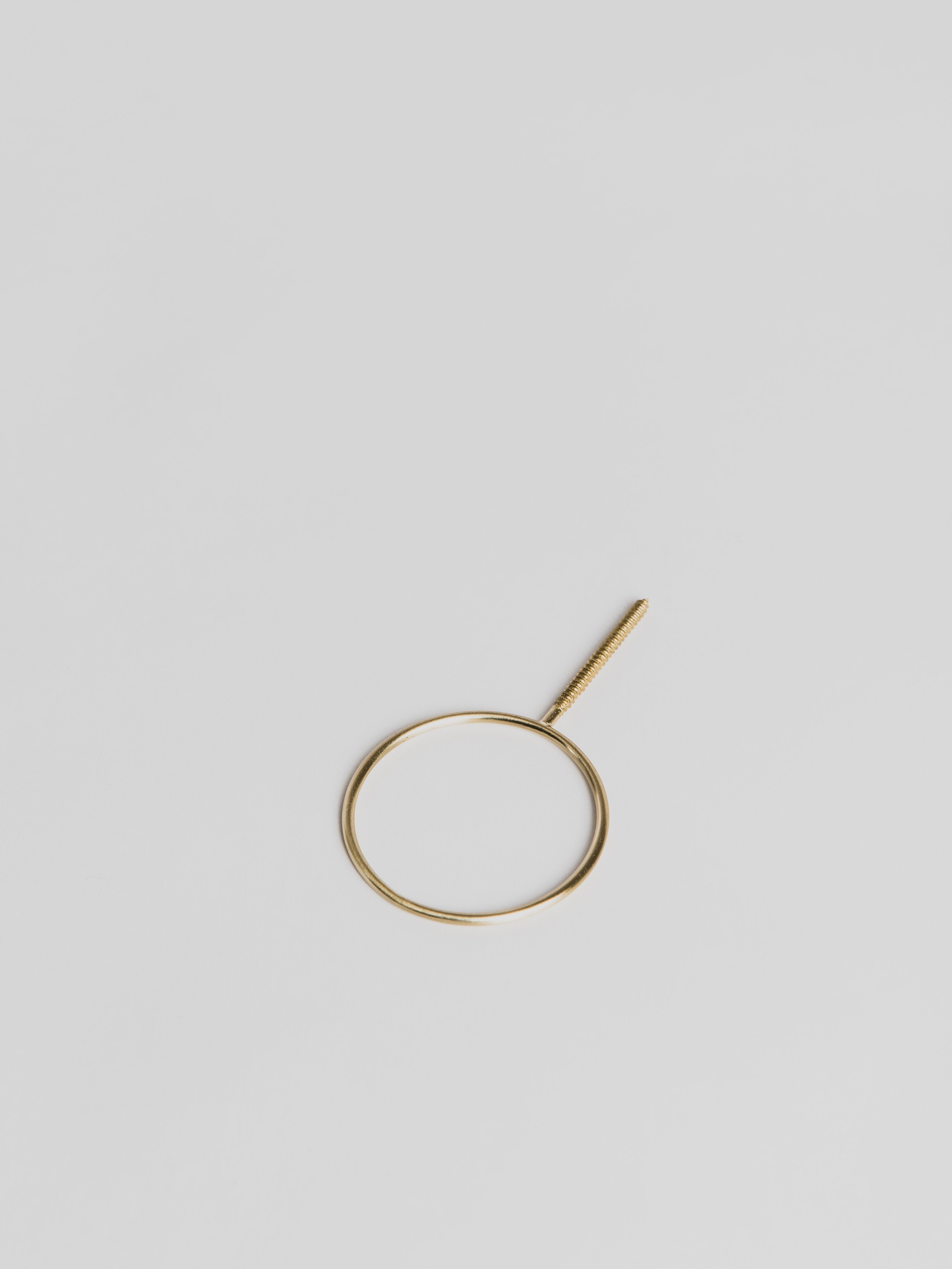 Vas Glasilium Holder for Wall - Brass Vase Holder Scandinavia Form