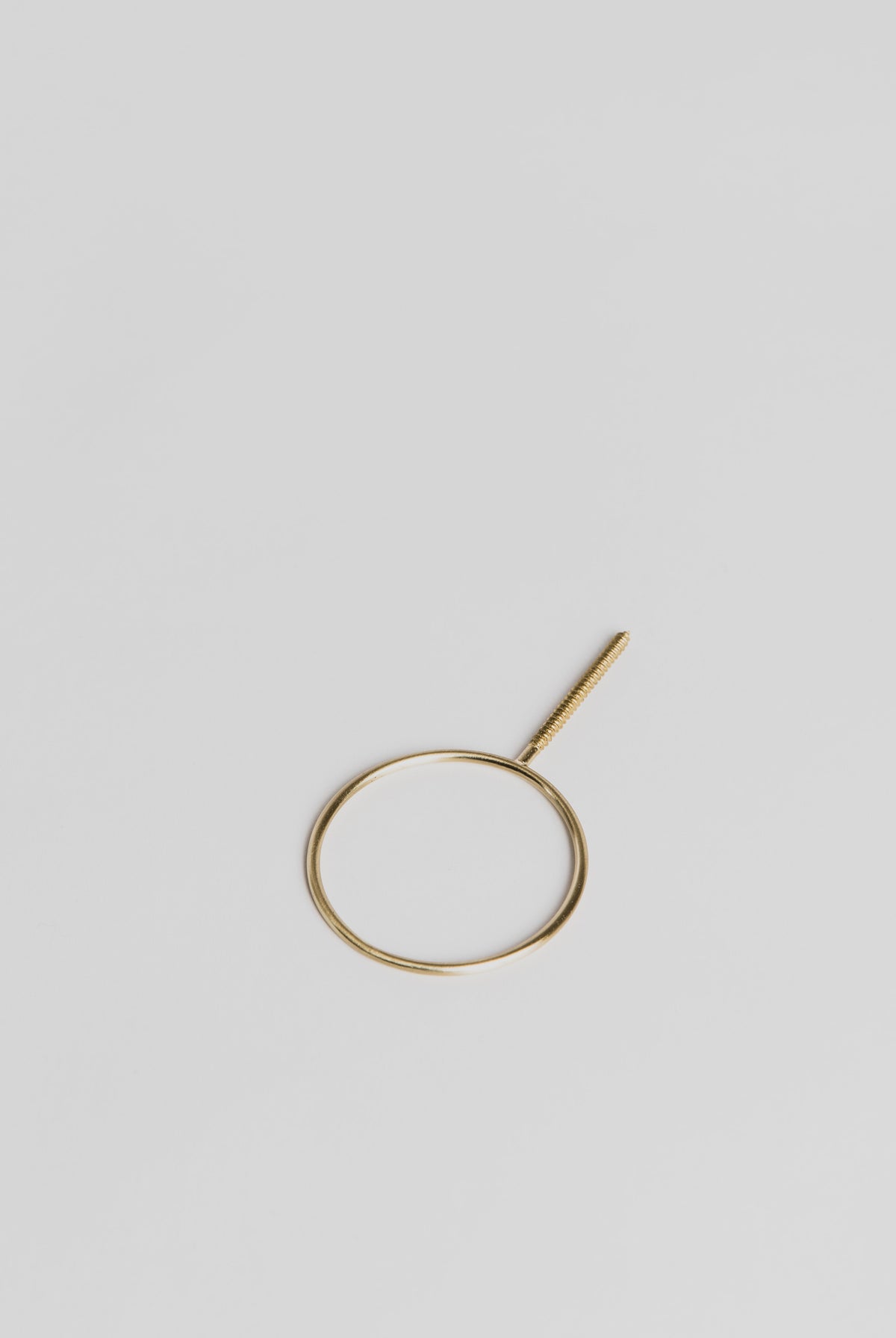 Vas Glasilium Holder for Wall - Brass Vase Holder Scandinavia Form
