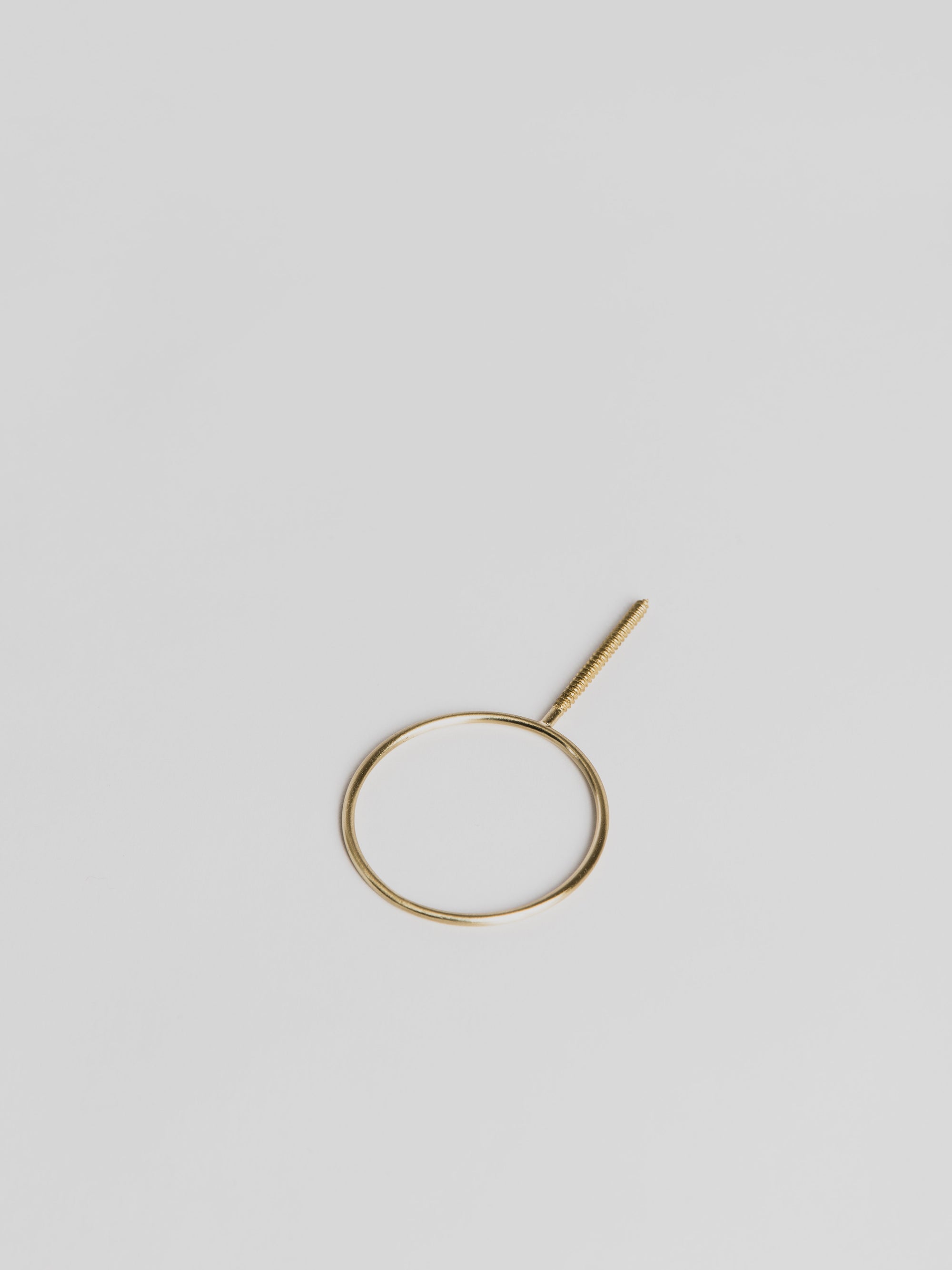 Vas Glasilium Holder for Wall - Brass Vase Holder Scandinavia Form