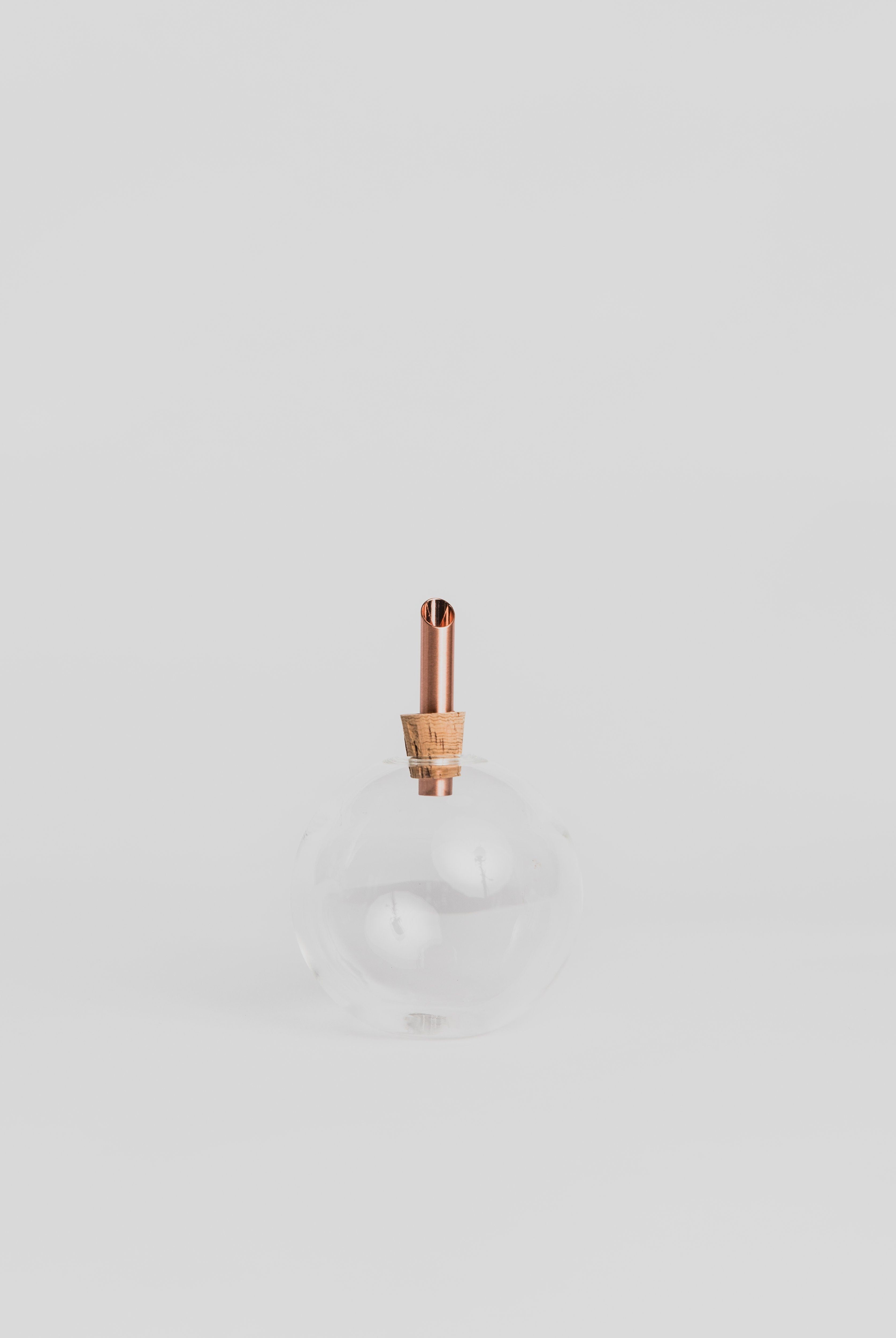 Vas Glasilium - Transparent Vase Scandinavia Form